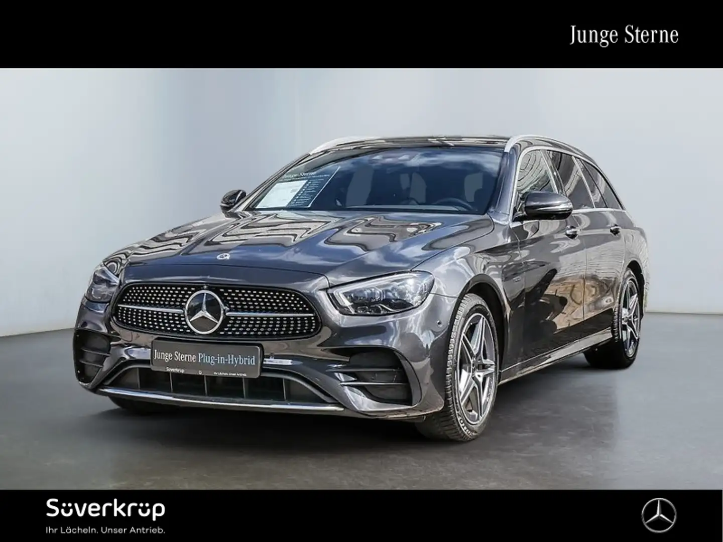 Mercedes-Benz E 300 T de BURM AVANTGARDE AMG PANO SPUR AHK Gris - 2