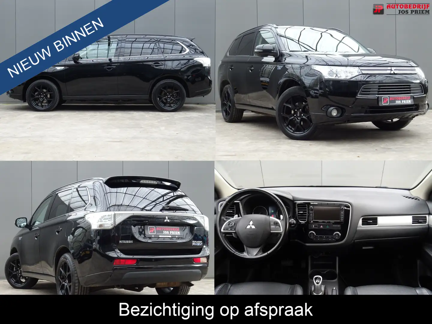Mitsubishi Outlander 2.0 PHEV Instyle * LEER * OPEN DAK * STANDKACHEL ! Schwarz - 1