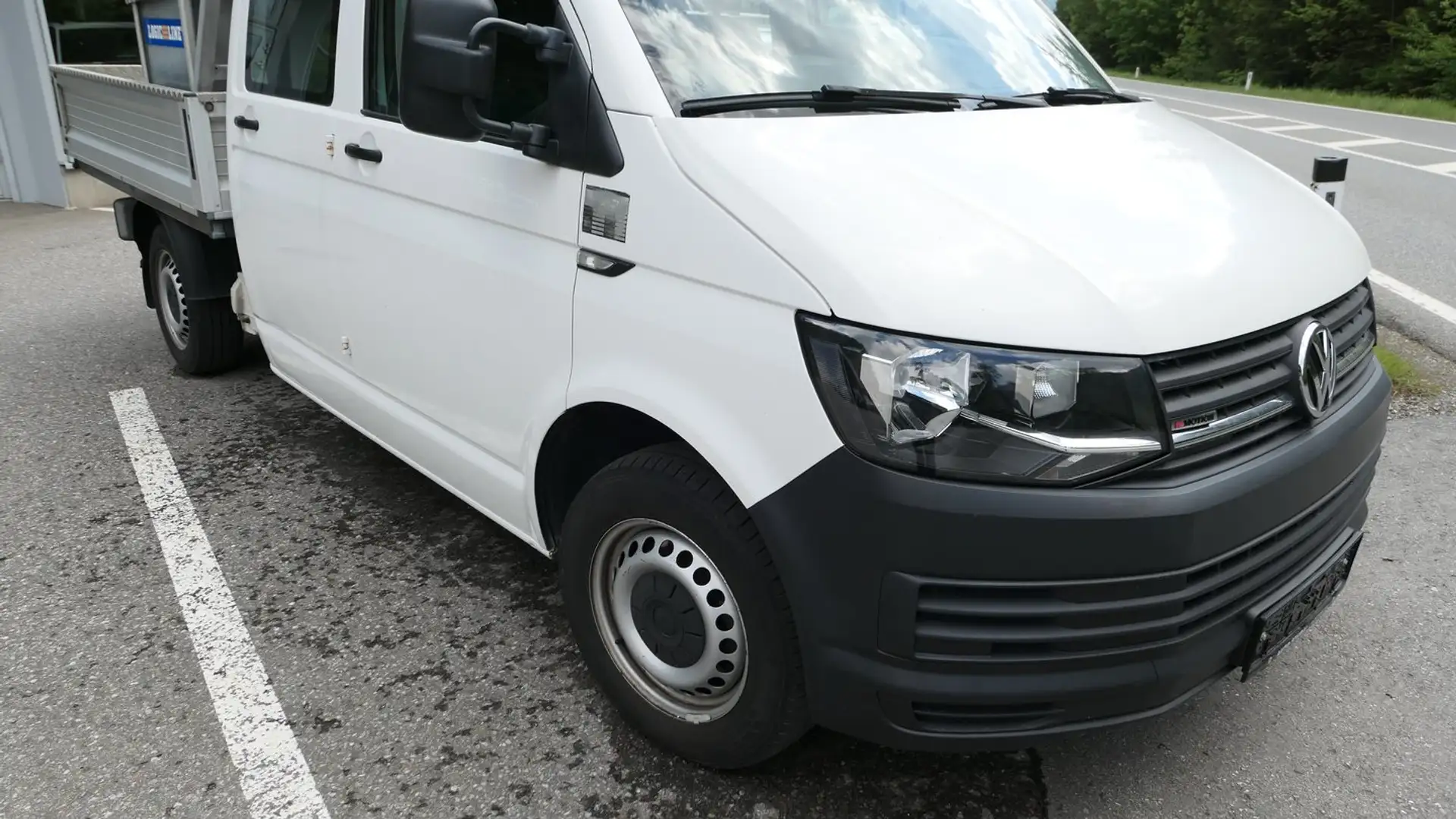 Volkswagen T6 Transporter VW T6 Doka-Pritsche TDI 4MOTION EU5 Bianco - 2