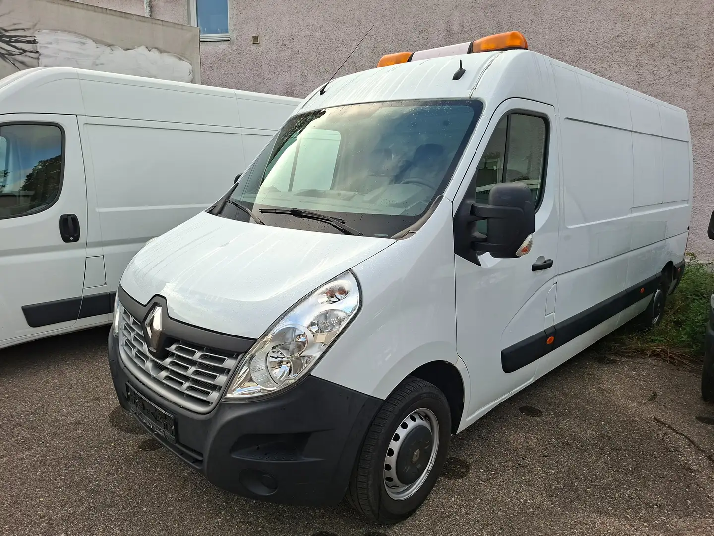 Renault Master L3H2 HKa 3,5t 120 KW AHK, Klima, Euro 5, gepflegt! Weiß - 1
