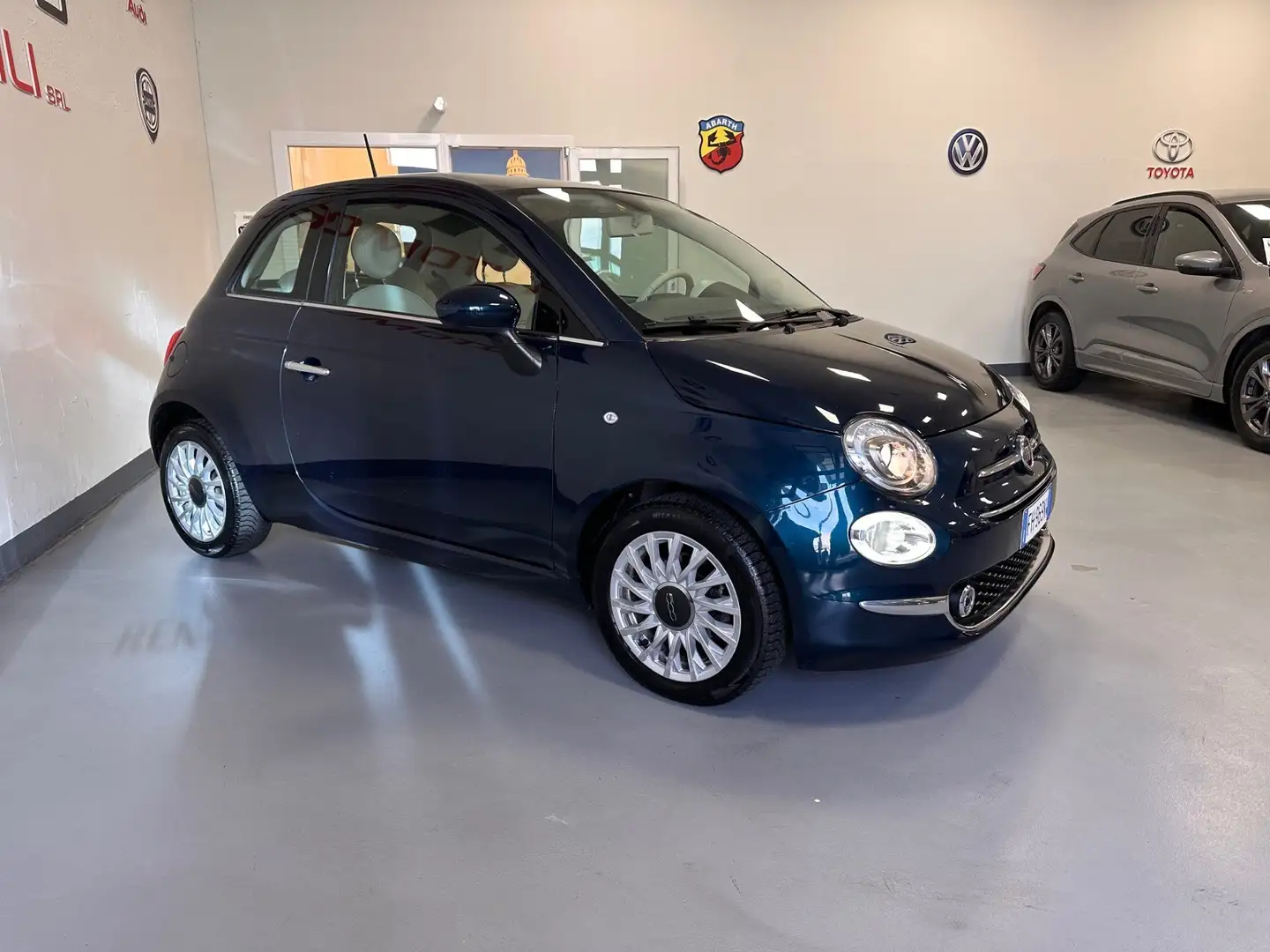 Fiat 500 500 III 2015 1.2 Lounge 69cv Blu/Azzurro - 2