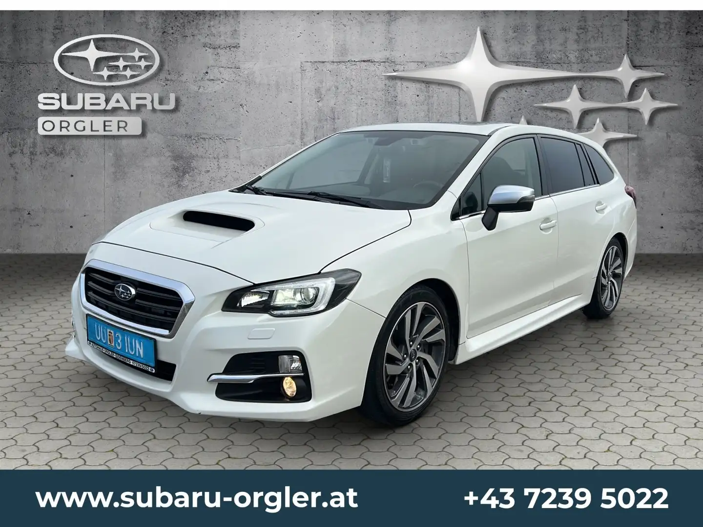 Subaru Levorg Levorg 1,6 GT-S 8-fach bereift Weiß - 1