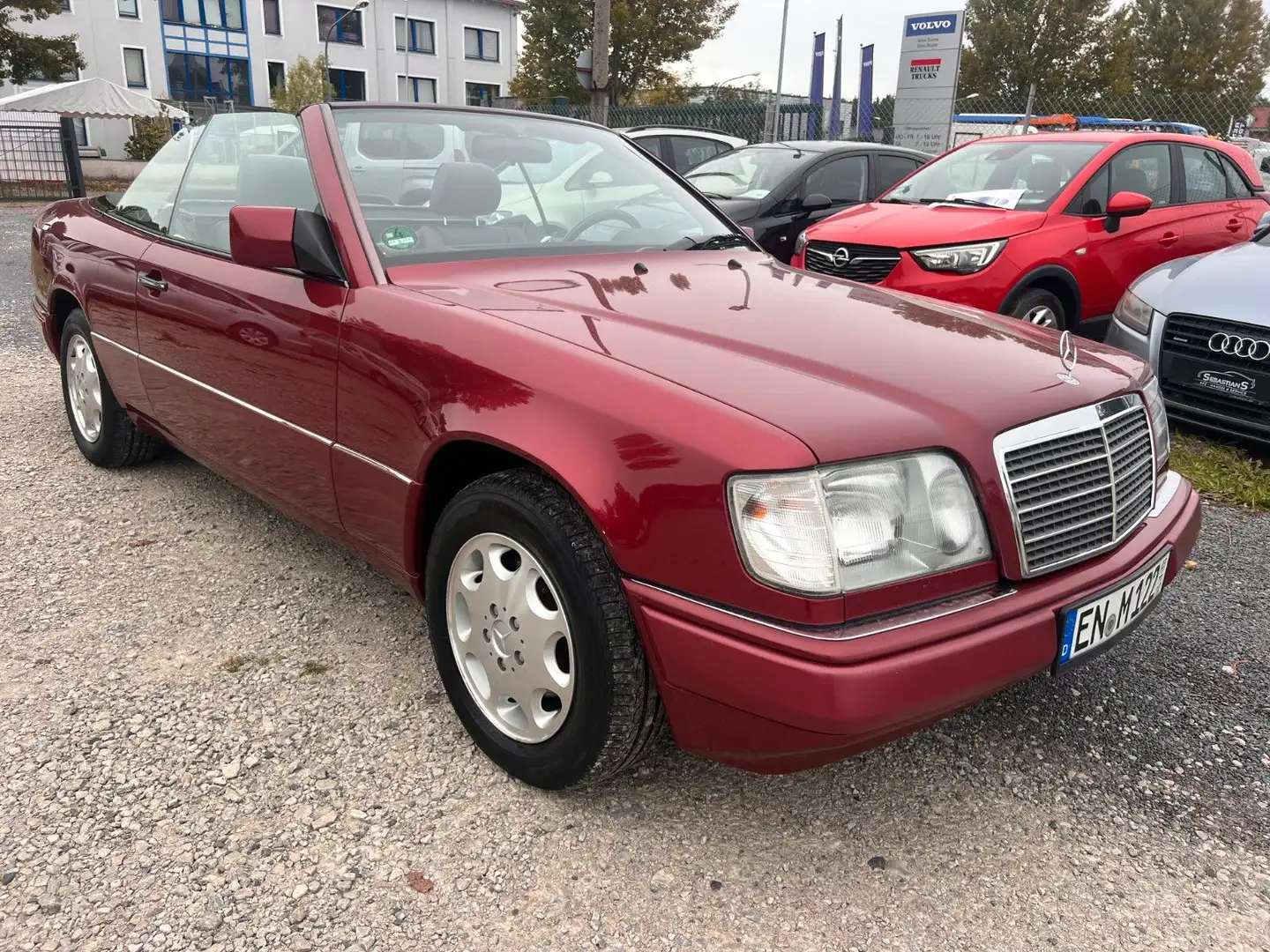 Mercedes-Benz E 200 H-Kennzeichen Automatik Klima Leder Tüv Kırmızı - 2