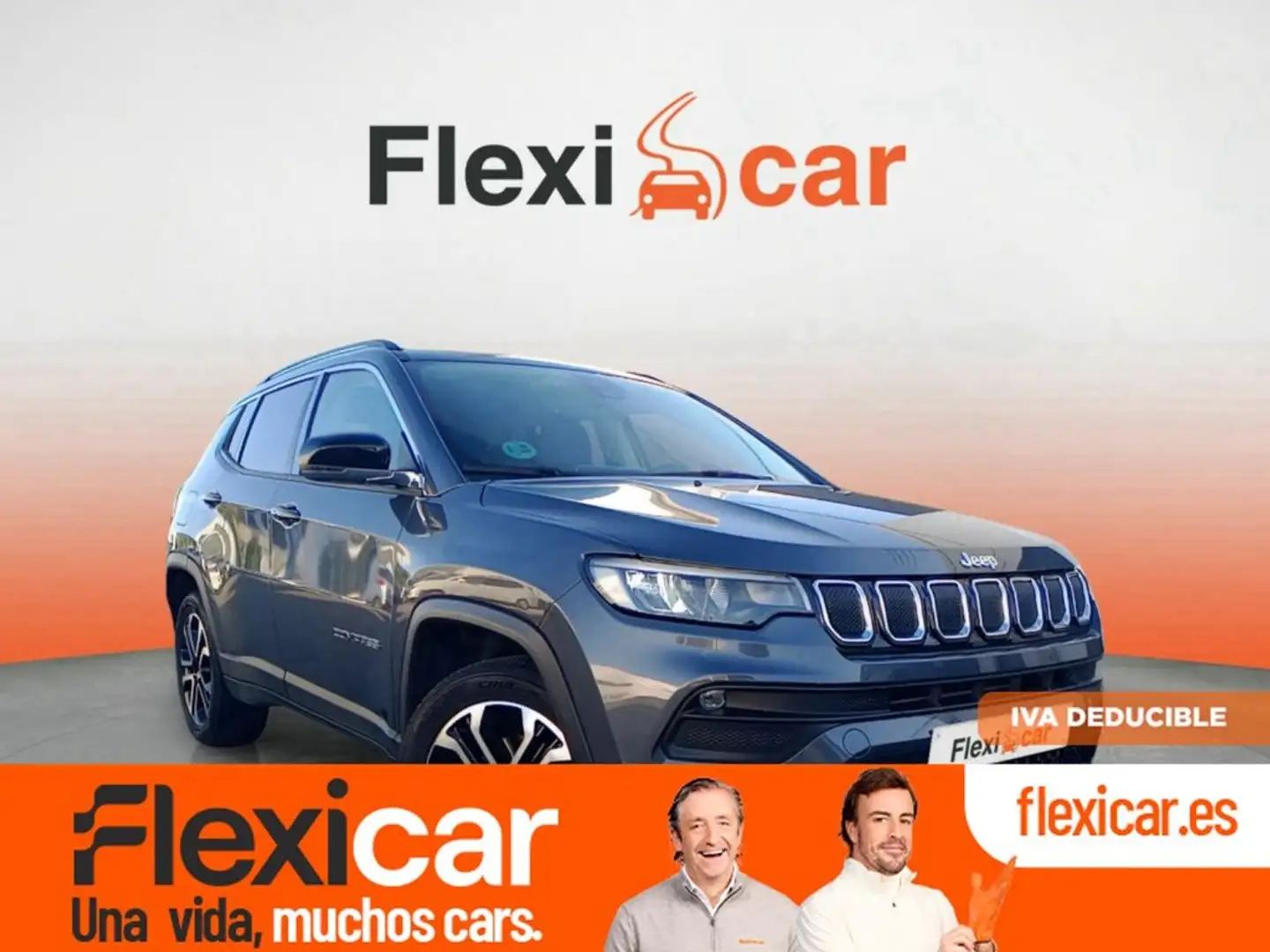 Jeep Compass 1.6 Mjt Limited FWD Gris - 1