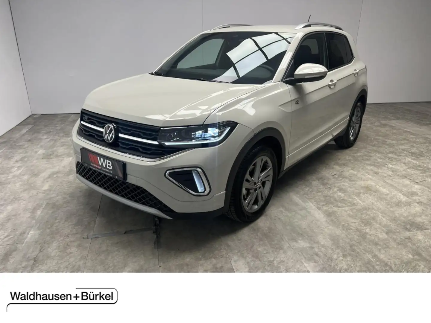 Volkswagen T-Cross 1.0 TSI DSG R-Line Klima Navi Rückfahrkamera Grau - 1