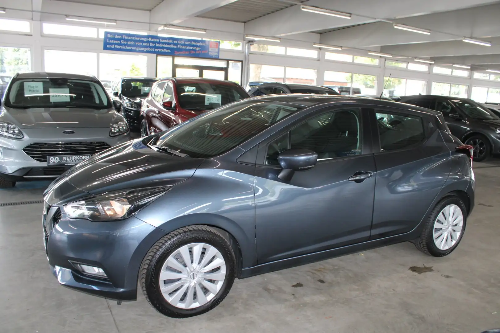 Nissan Micra Micra 1.0 IG-T 5-trg KLIMA SHZ Allwetter uvm. Grau - 2