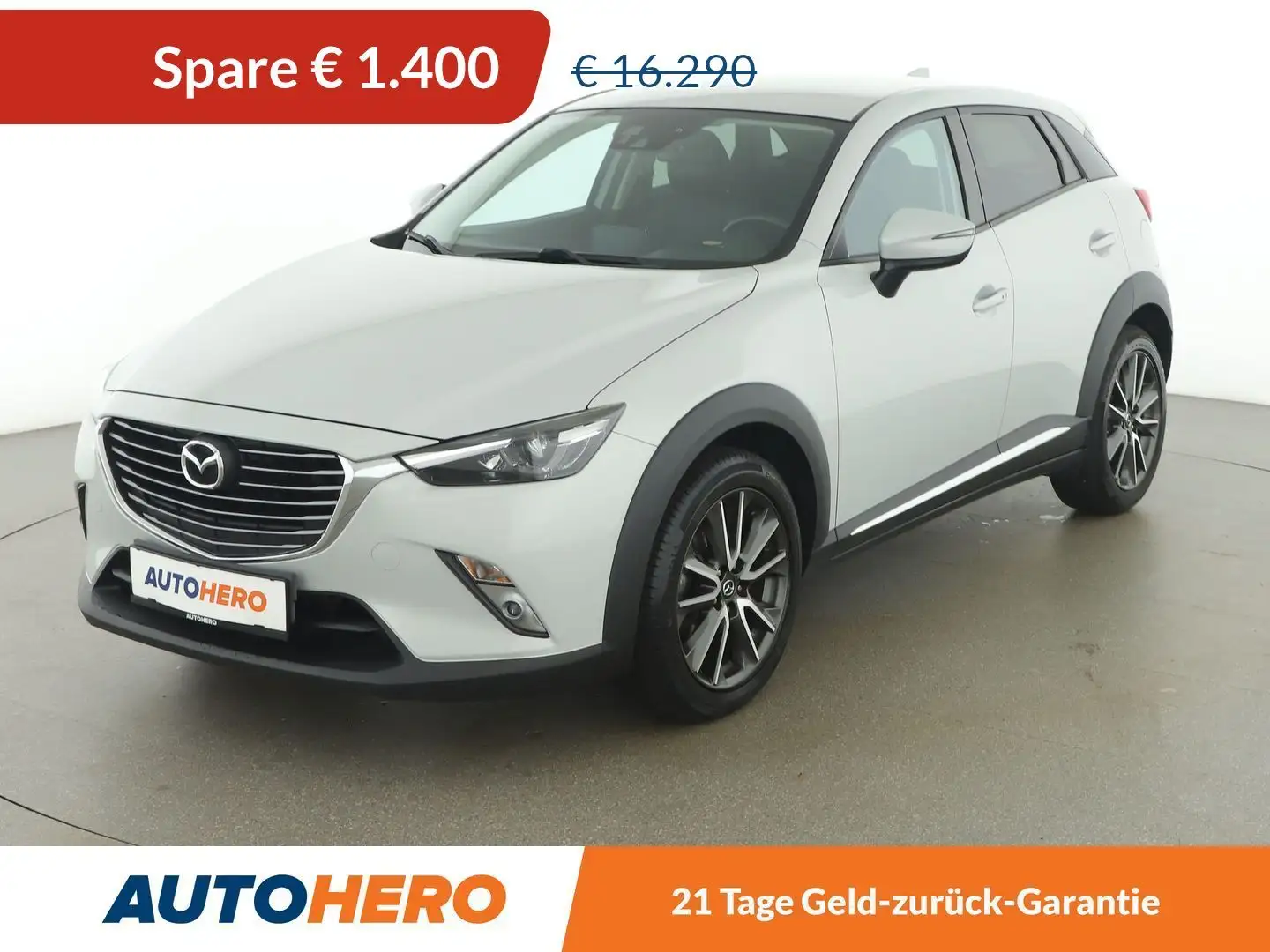 Mazda CX-3 2.0 Revolution *NAVI*LED*HUD*SPUR*CAM* Grau - 1