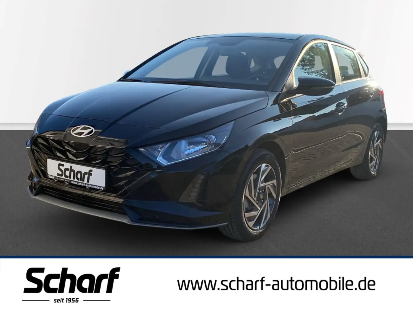 Hyundai i20 FL Klimaaut. SHZ LHZ Rückfahrkam. Trend Schwarz - 1