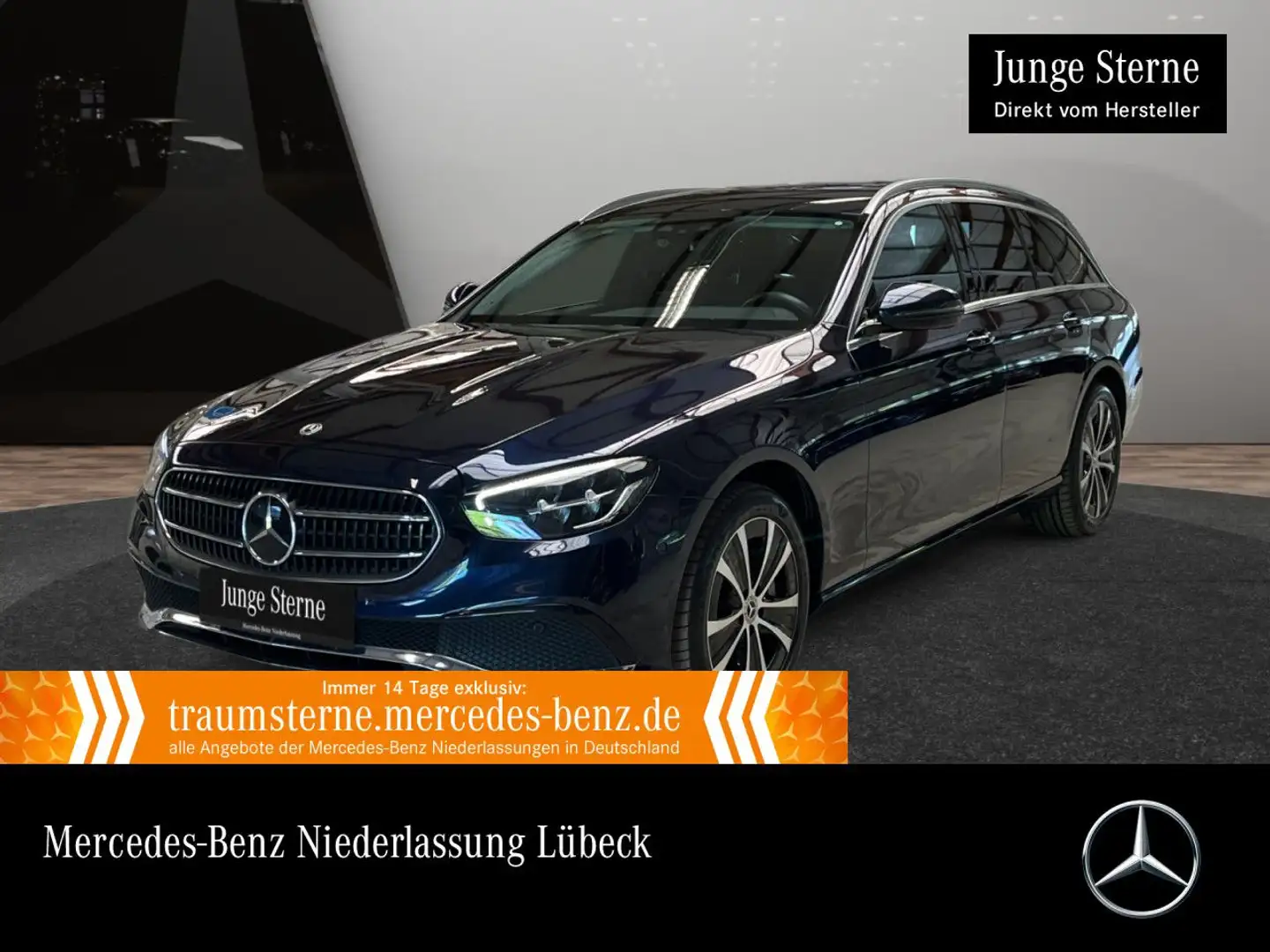Mercedes-Benz E 300 de T 4M AVANTG+AHK+LED+FAHRASS+KAMERA+9G Azul - 1