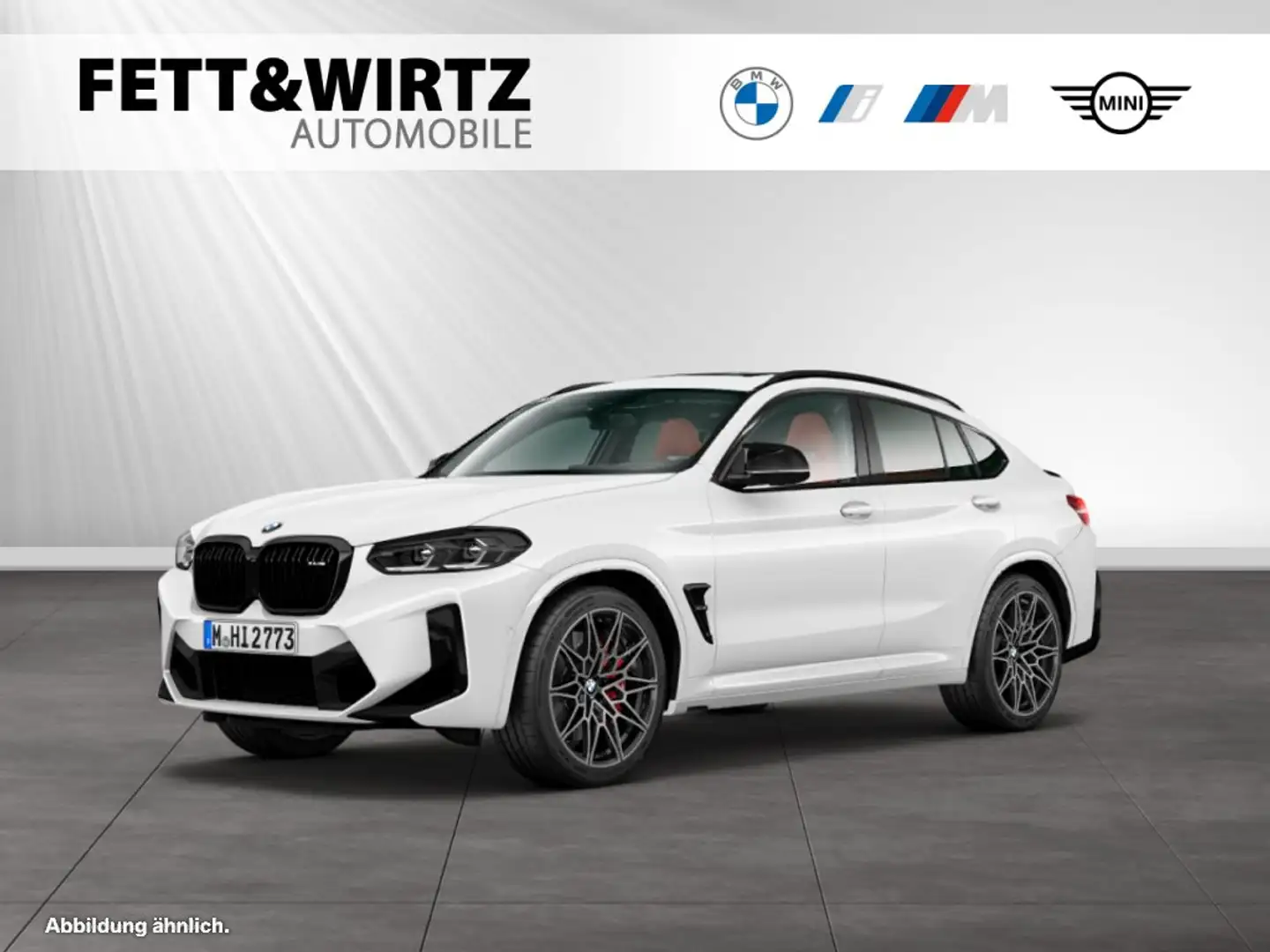 BMW X4 M Competition|Panorama|Head-Up|H/K Weiß - 1
