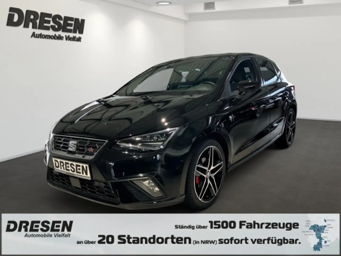 SEAT Ibiza 1.0 TSI FR Full_Link / Rückfahrkamera / Tempomat Schwarz - 1