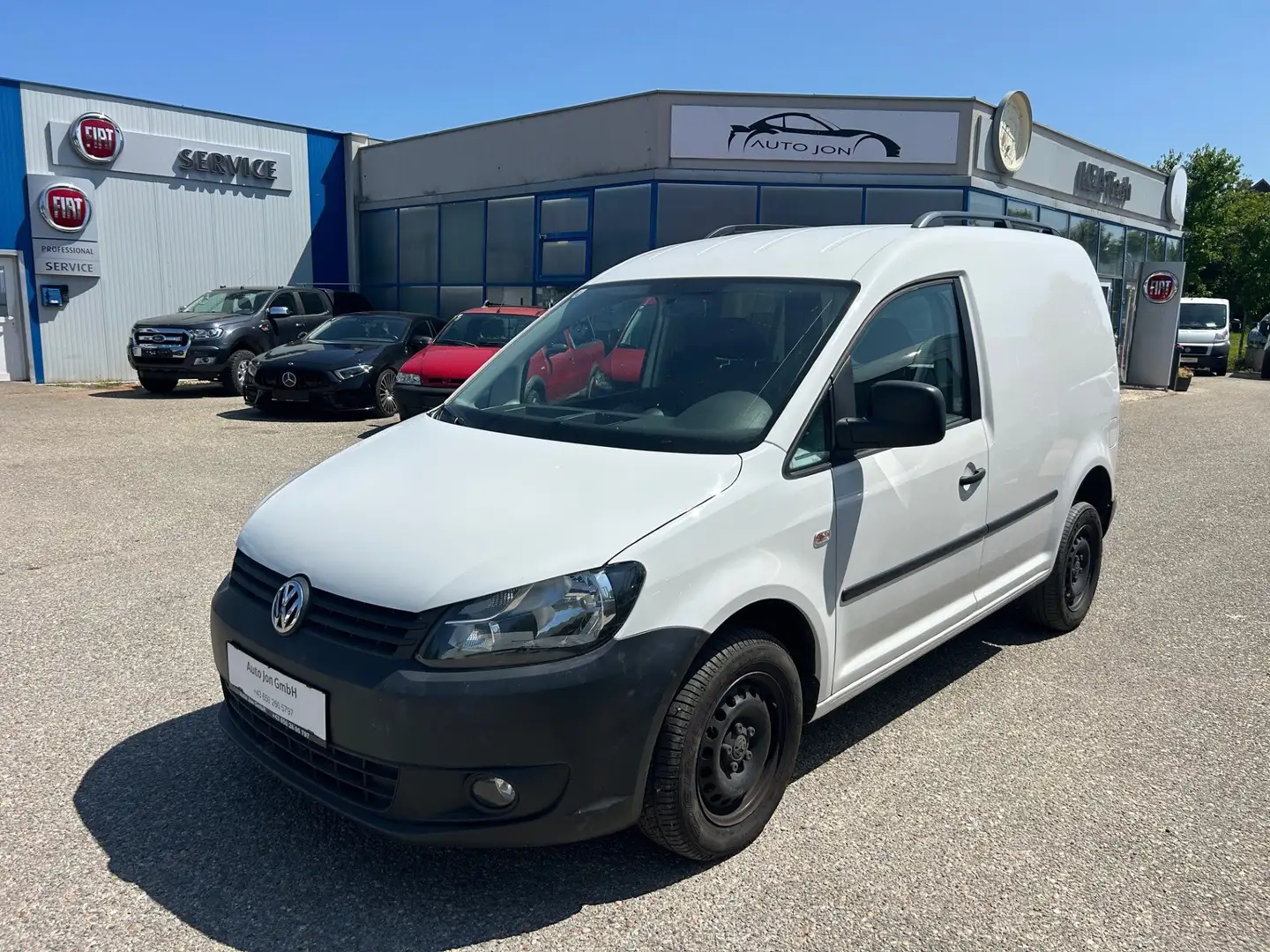 Volkswagen Caddy Kasten 4Motion, 2,0l TDI, 2 Besitz, Klima, AHK,... Weiß - 1