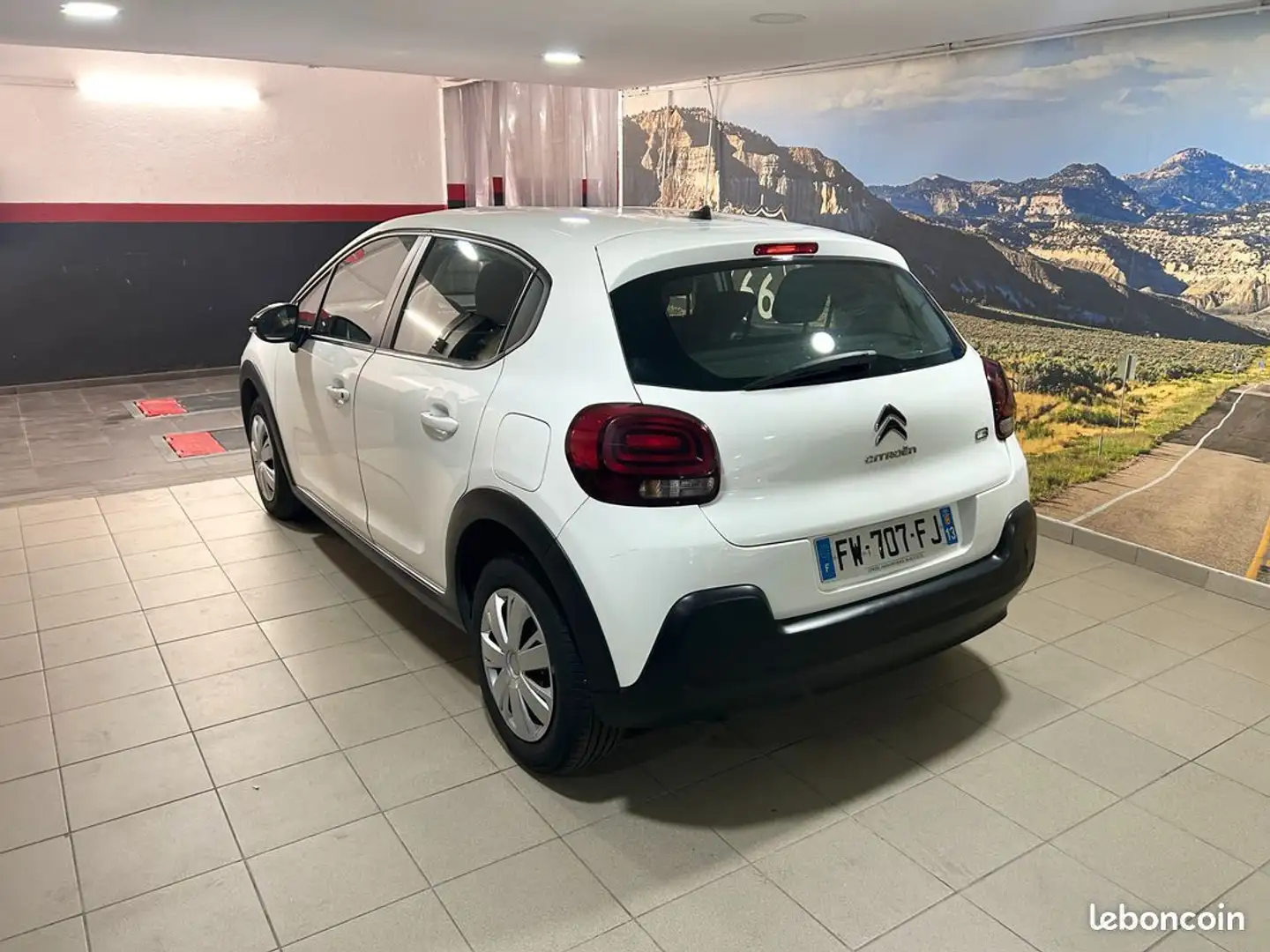 Citroen C3 CITROËN III 1.5 HDi 100ch 5 PLACES TVA Récupérable Blanc - 2