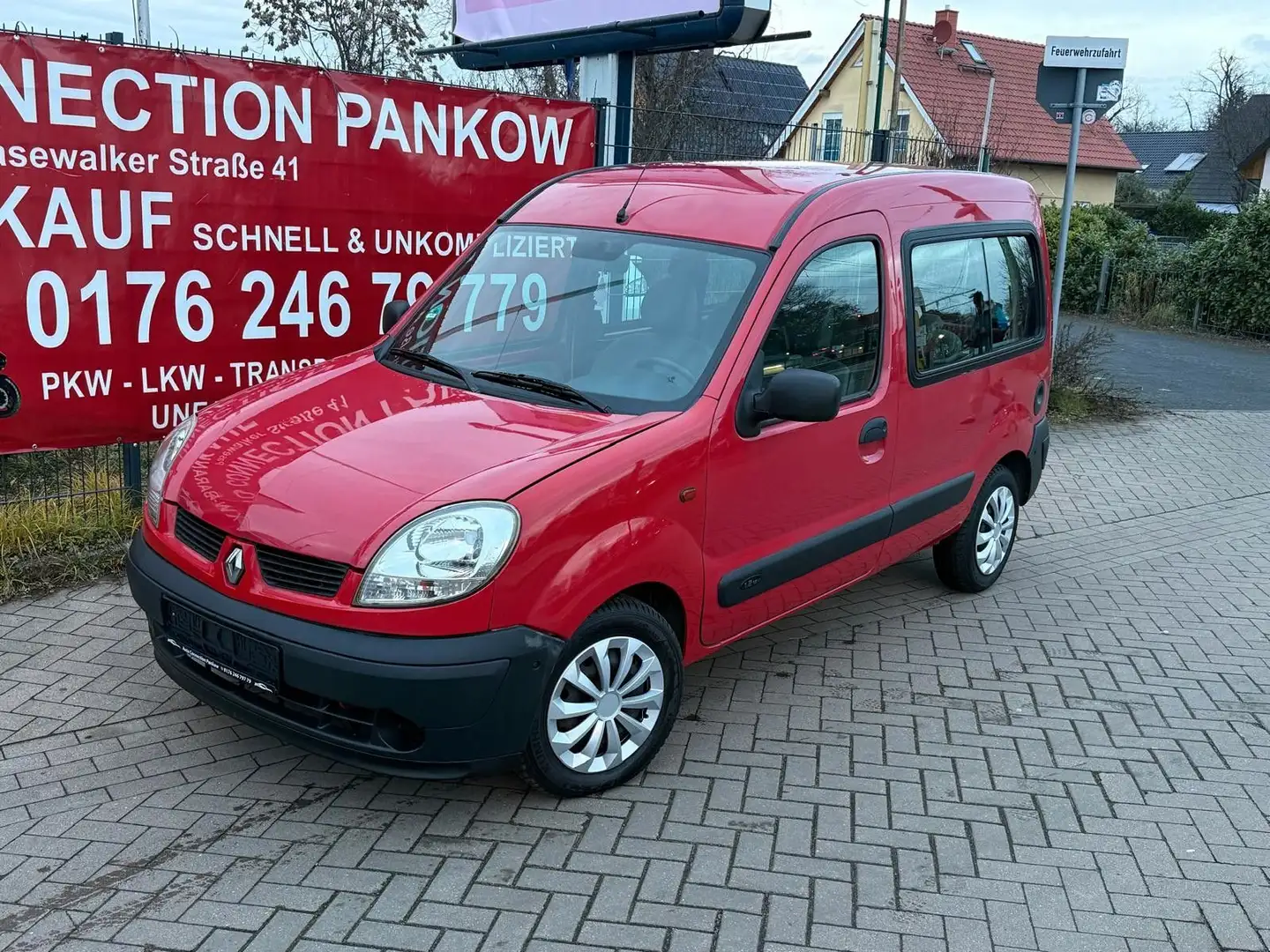 Renault Kangoo 1.2 16V Authentique**TÜV 07/27** Rojo - 1
