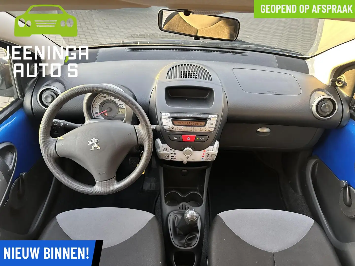 Peugeot 107 1.0 Access|Airco Azul - 2