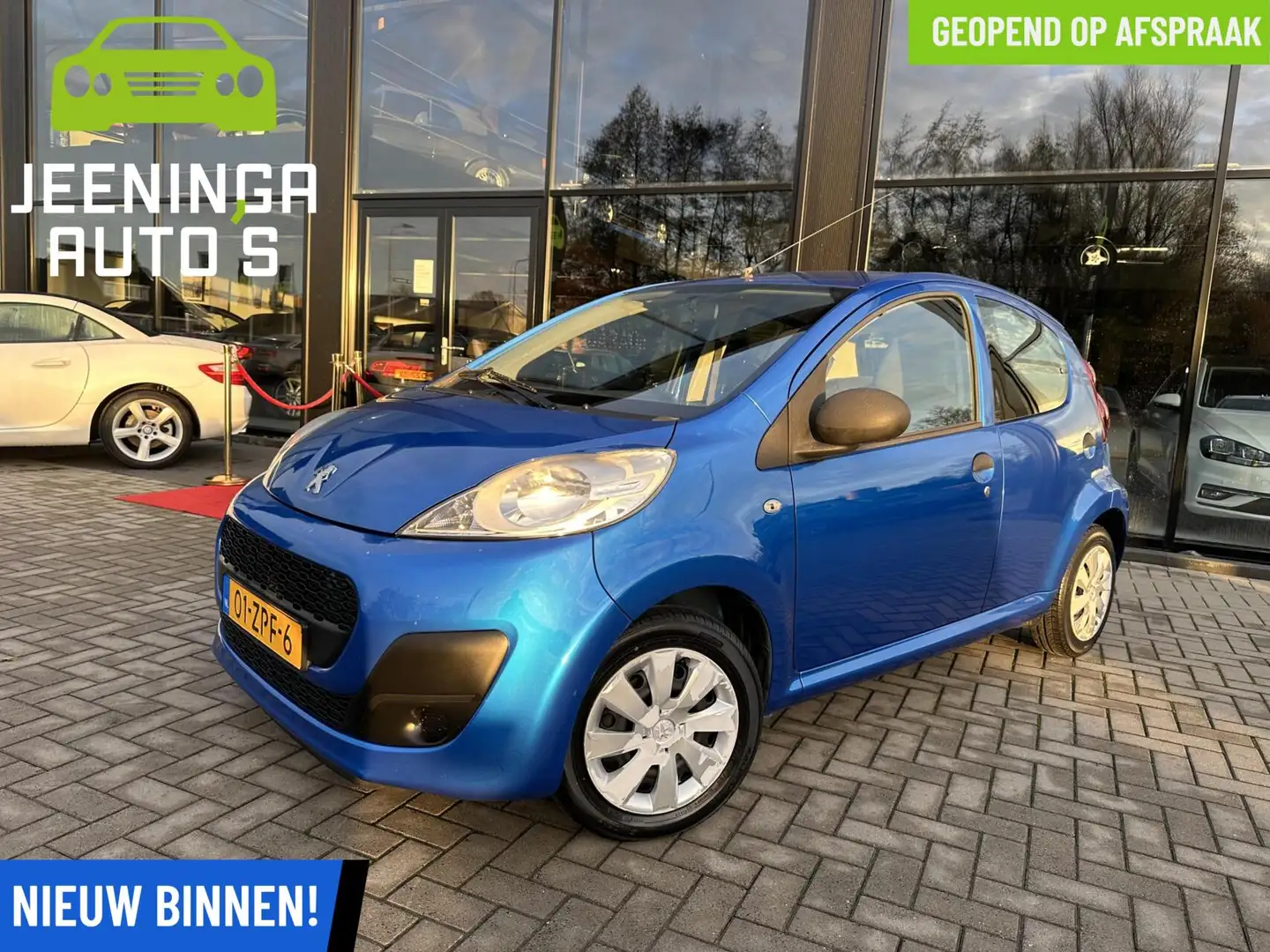 Peugeot 107 1.0 Access|Airco Azul - 1