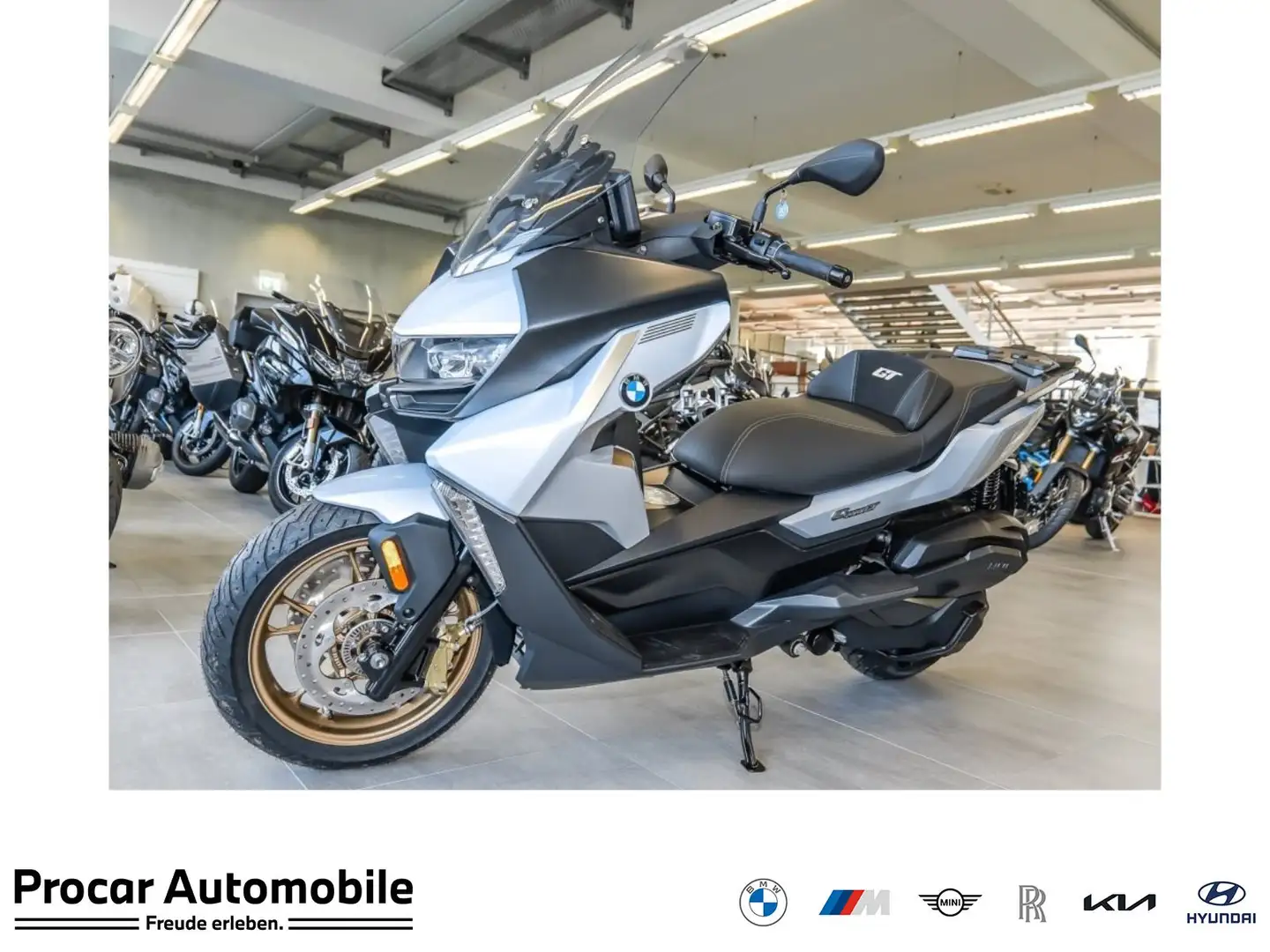 BMW C 400 GT Komf.-P. Connect. Gepäckbr. Blanc - 1