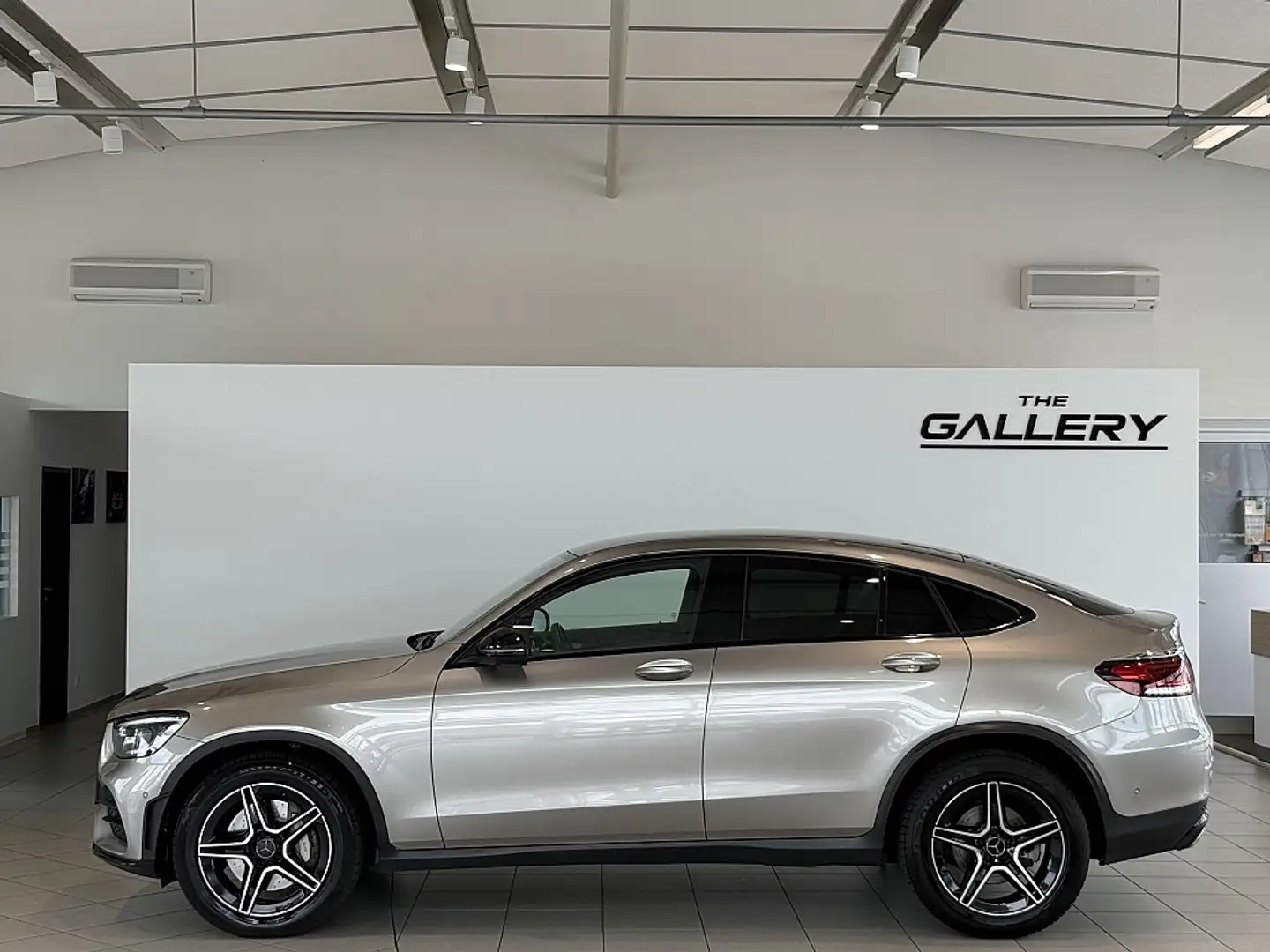 Mercedes-Benz GLC 220 d Coupé 4MATIC*AMG-Line*Spur*Totwinkel*360° Silber - 1