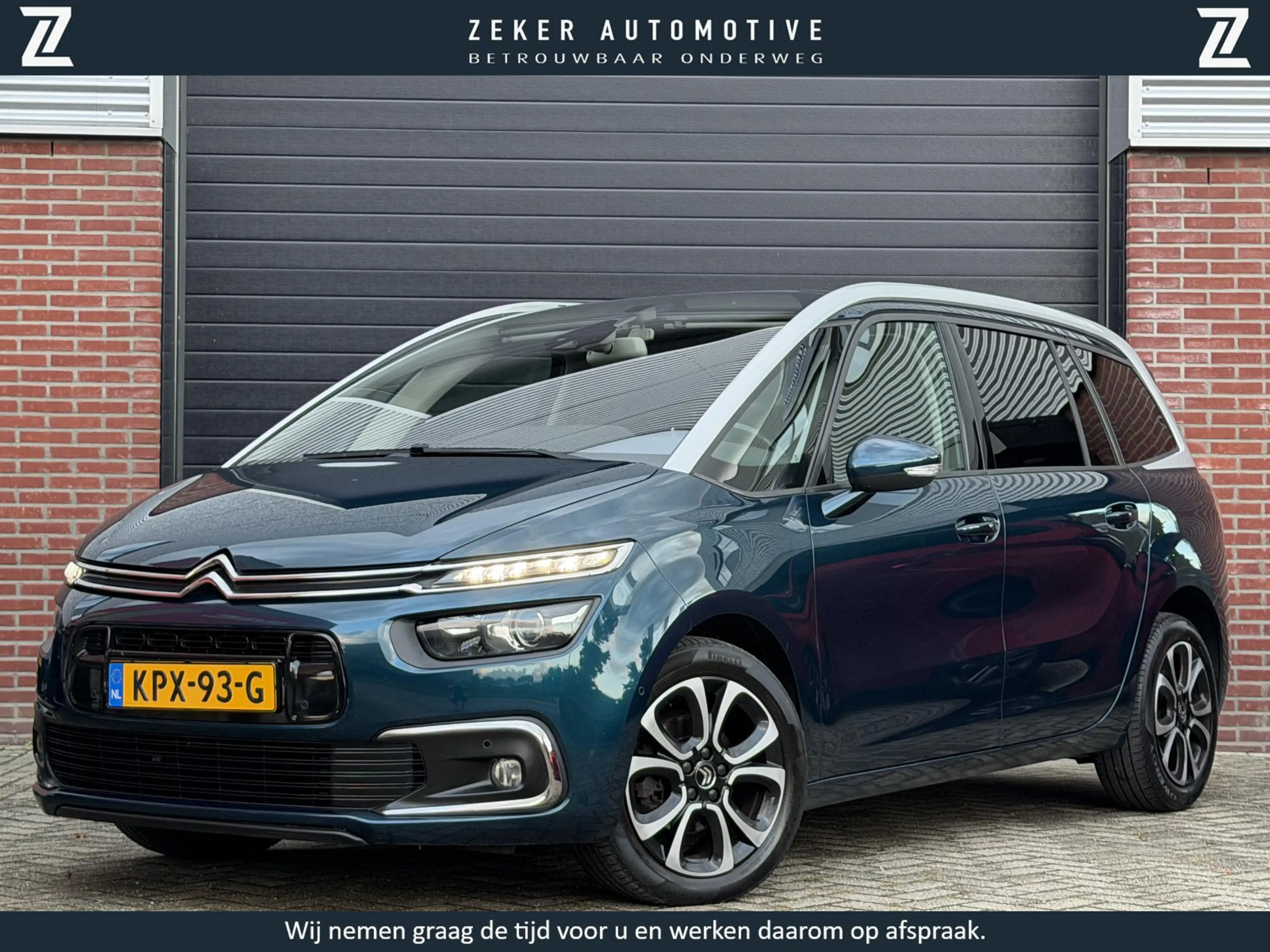 Citroen Grand C4 SpaceTourer 1.2 PureTech Feel 7P, Riem vervangen, Stoelmassage