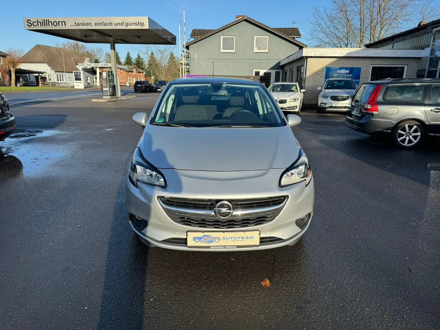 Opel Corsa E 1,4 AUTOMATIK/HU+SERVICE NEU/KLIMA/TEMPO Silber - 2