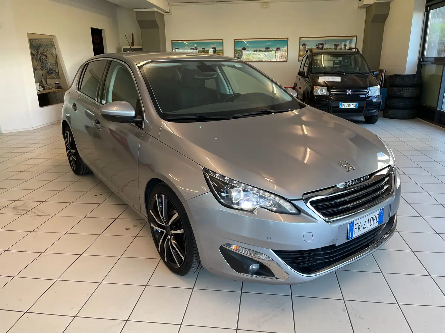 Peugeot 308 308 II 2013 5p 1.6 bluehdi Allure s Grigio - 1