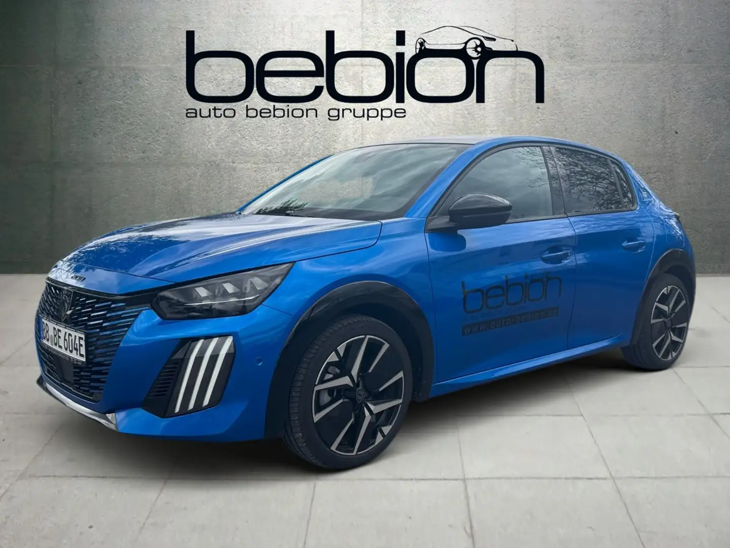Peugeot 208 e- Elektromotor 156 (e-) e- GT+ ACC Navi Bleu - 2