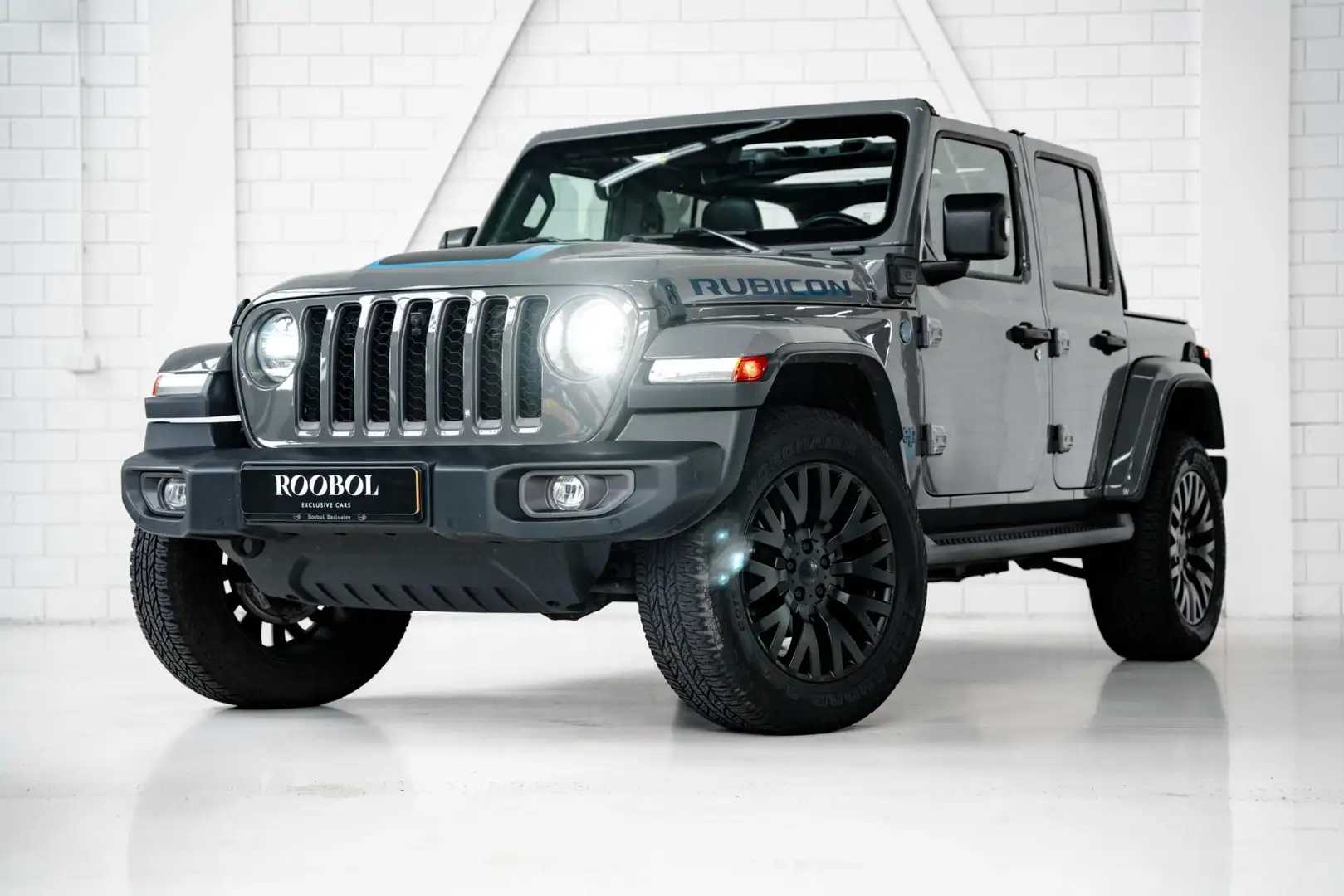 Jeep Wrangler Unlimited 4xe 380 Rubicon Hardtop | Alpine Sound S Gris - 1
