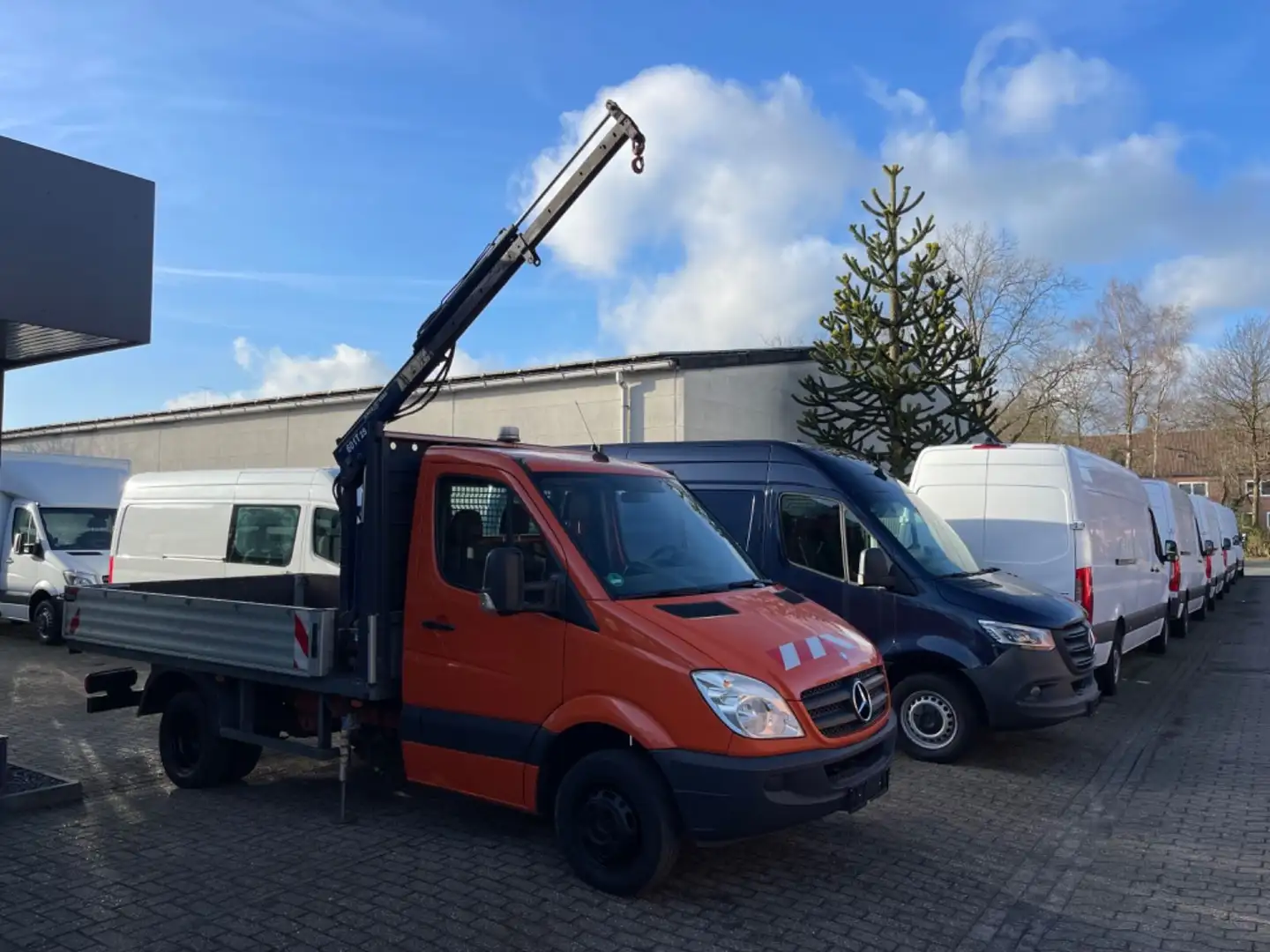 Mercedes-Benz Sprinter 311/511/CDI*Ladekran*AHK*Pritsche Orange - 2