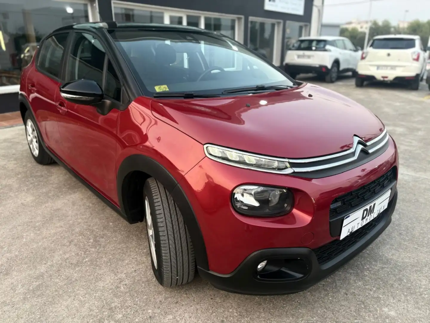 Citroen C3 Pequeño Manual de 5 Puertas Rojo - 2