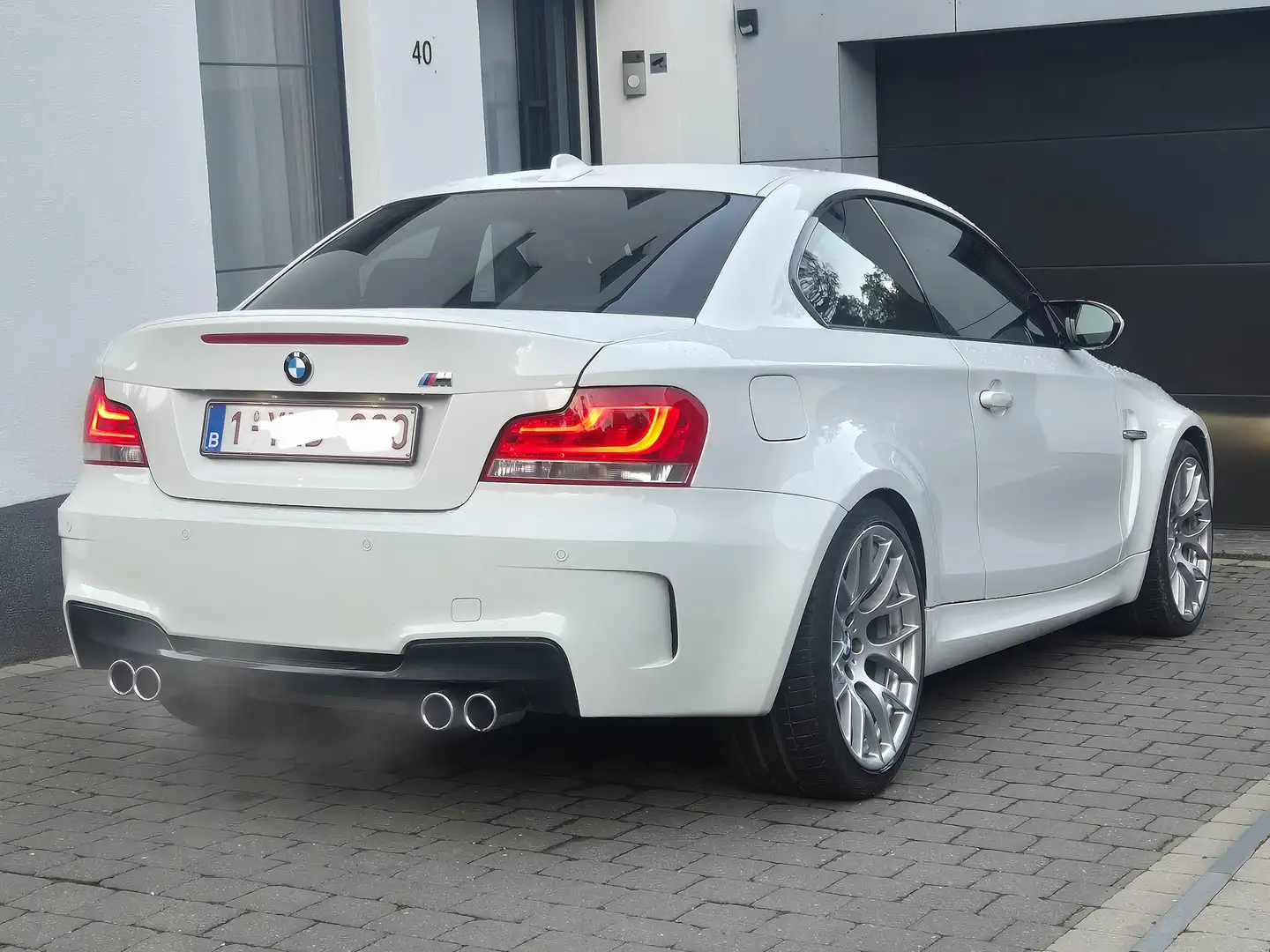 BMW 1er M Coupé 3.0i Weiß - 1