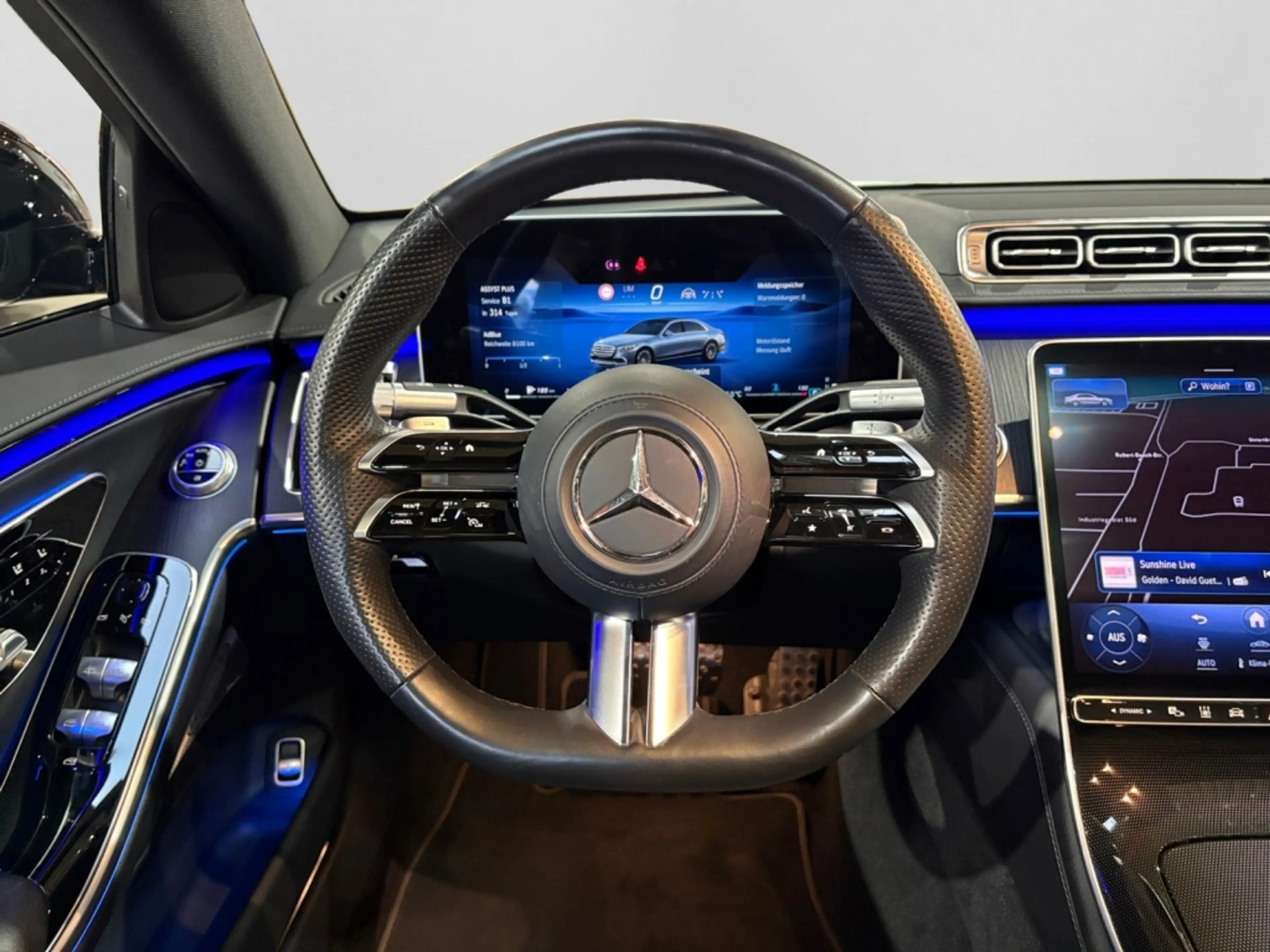 Mercedes-Benz S 400 d 4M LANG AMG|BURM|NIGHT|AMBIENTE|MBUX|SHZ — photo 13
