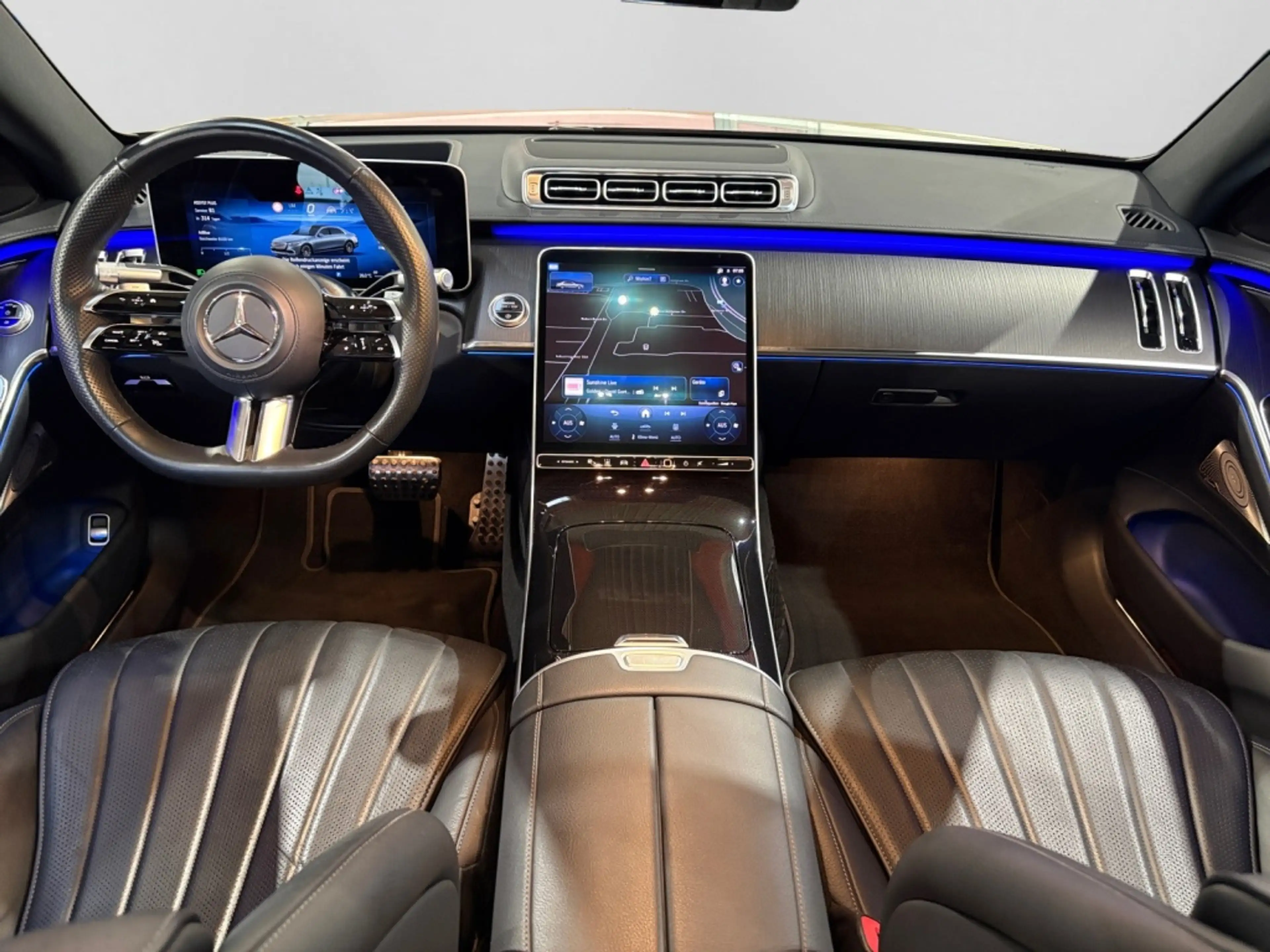 Mercedes-Benz S 400 d 4M LANG AMG|BURM|NIGHT|AMBIENTE|MBUX|SHZ — photo 11