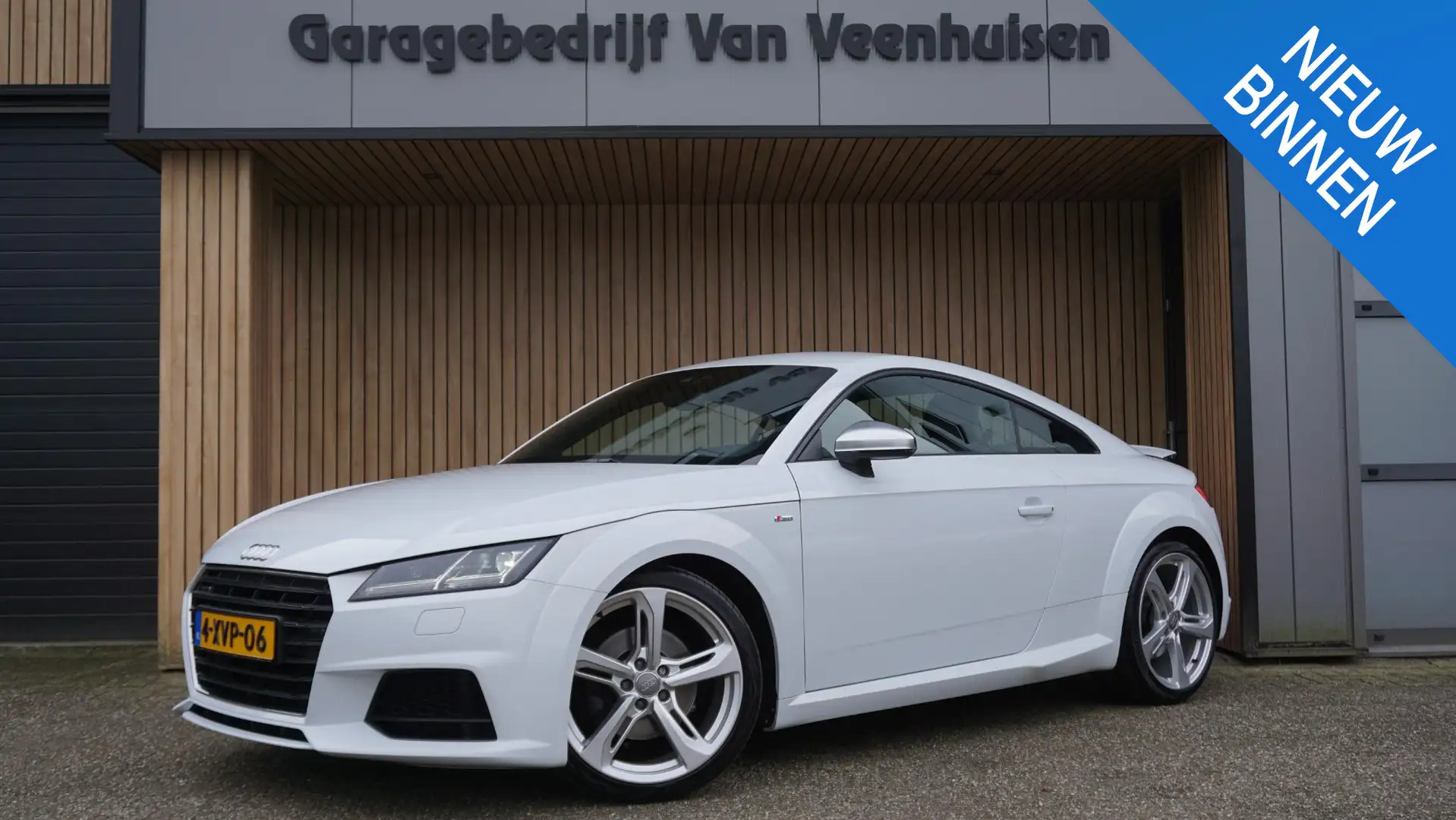 Audi TT Coupé 2.0 TFSI 230pk Quattro 2x S-Line Schaalstoel Blanc - 1