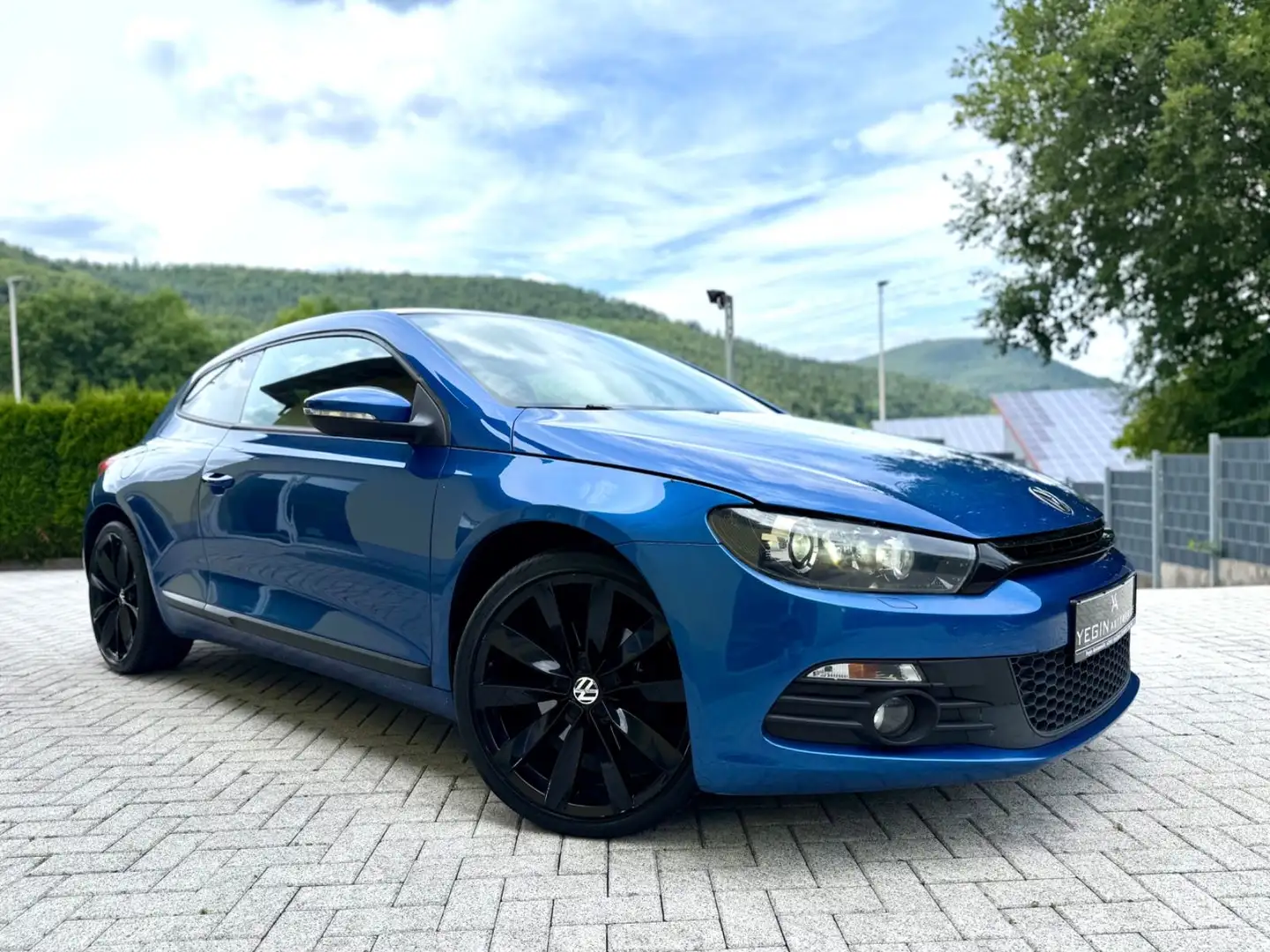 Volkswagen Scirocco 2.0 TDI DSG-Klima-Xenon-Pano Blau - 1