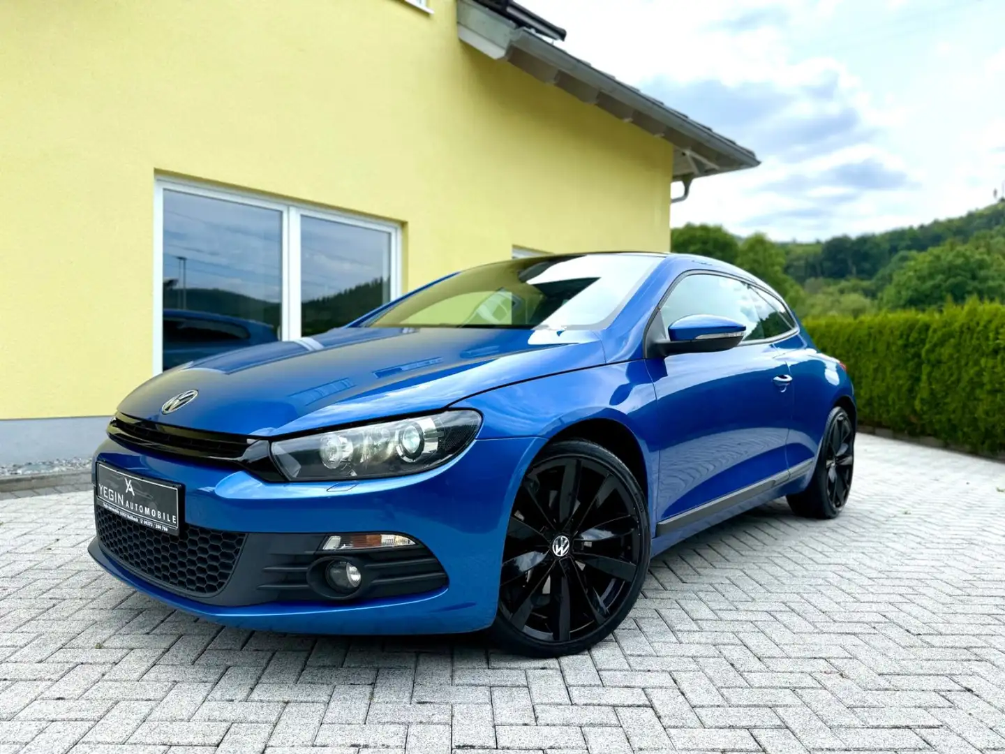 Volkswagen Scirocco 2.0 TDI DSG-Klima-Xenon-Pano Blau - 2