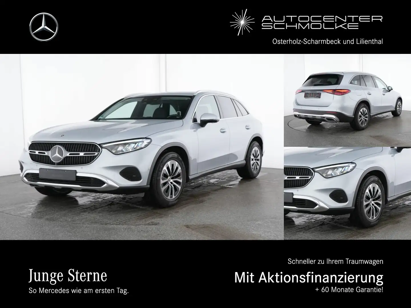Mercedes-Benz GLC 200 GLC 200 4-M AVANTGARDE ADVANCED PLUS*AHK*WINTERP Silber - 1