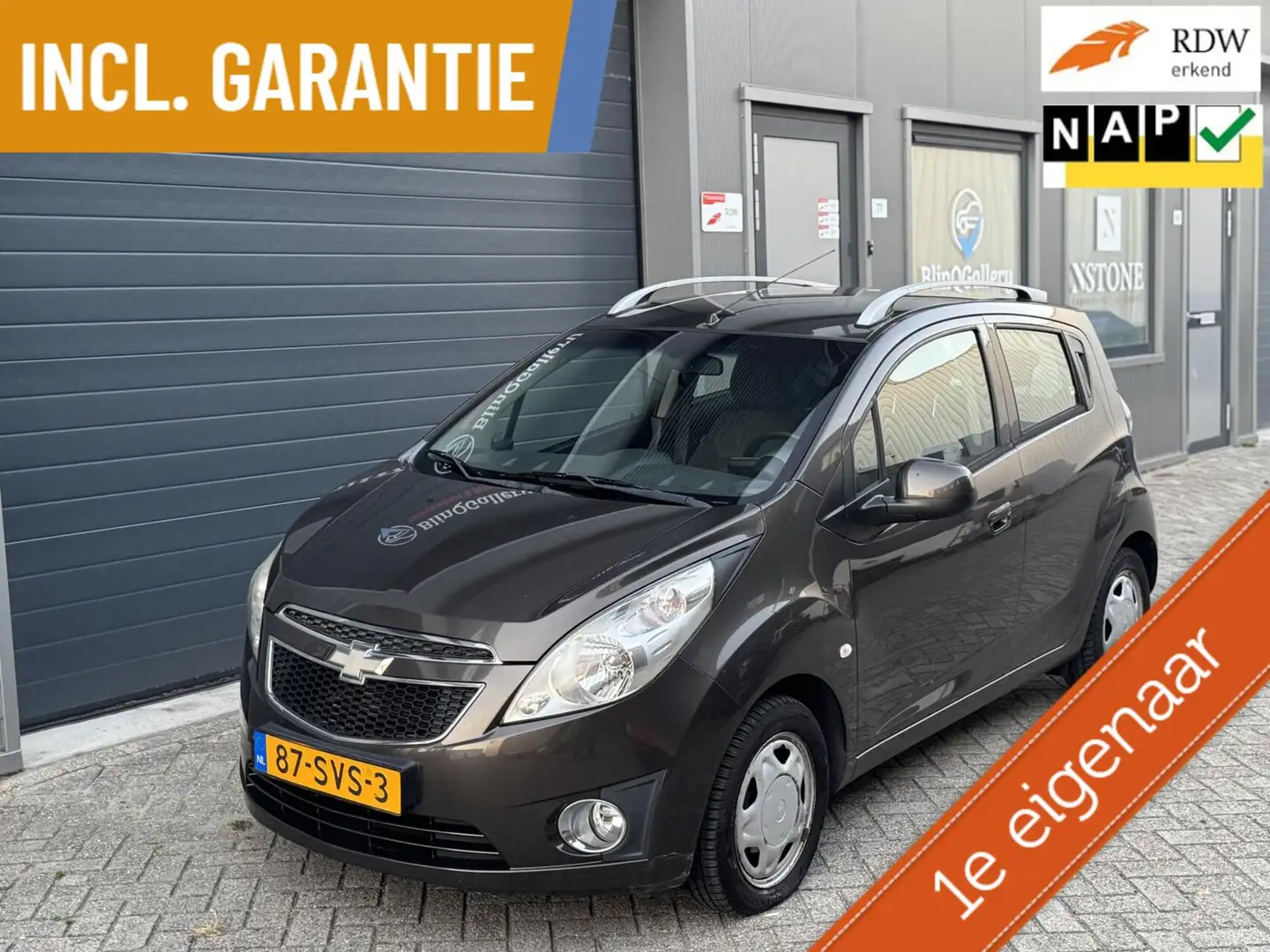 Chevrolet Spark 1.0 16V LS | airco | elek ramen Bruin - 1
