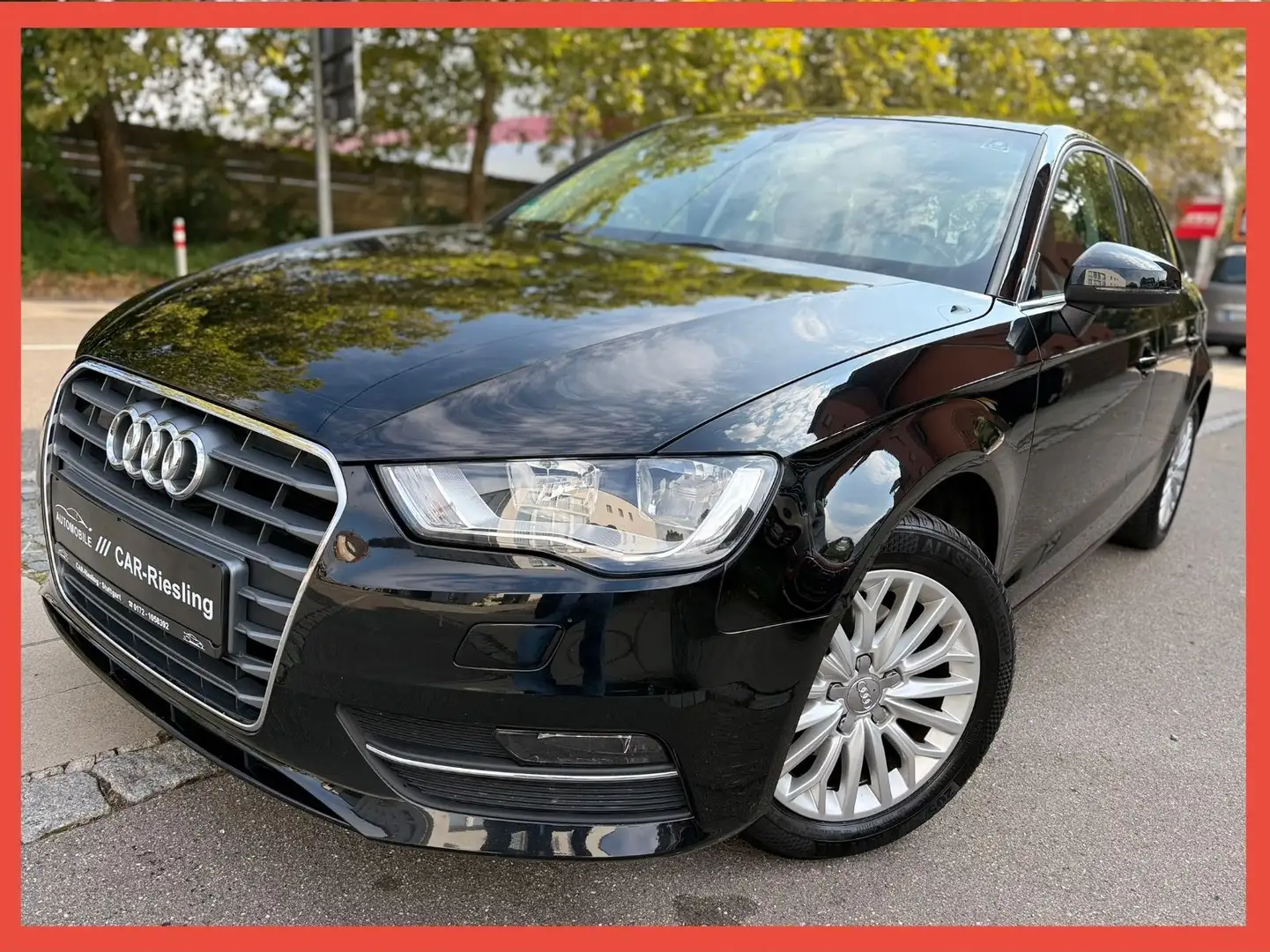 Audi A3 Sportback /LEDER/ALU/Org100Tkm/I HAND Schwarz - 1
