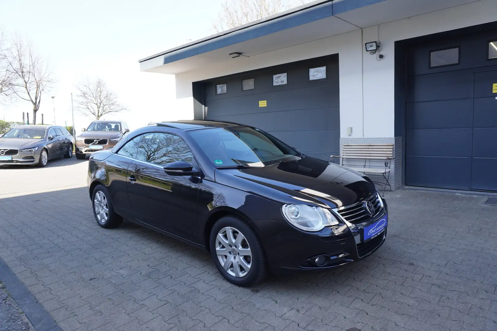 Volkswagen Eos 1.4 TSI Sportline LEDER+NAVI+ALU+PDC+TEMPOMAT+6Gan Schwarz - 2