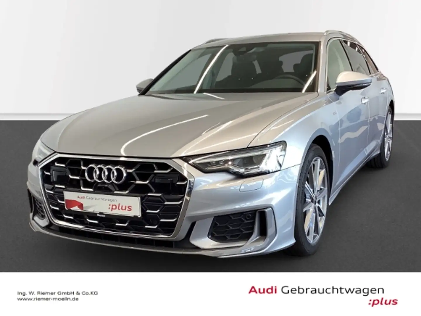 Audi A6 Avant S line 40TDI S tronic*Matrix-LED*ACC*360 Kam Silber - 1