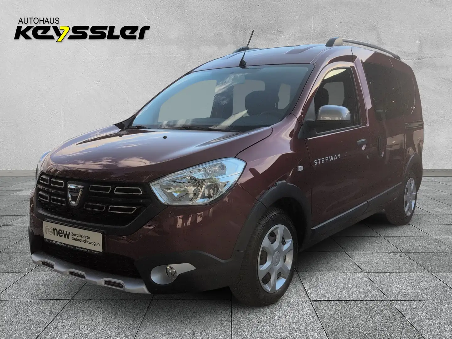 Dacia Dokker 1.6 SCe 100 EU6 Stepway Rood - 1