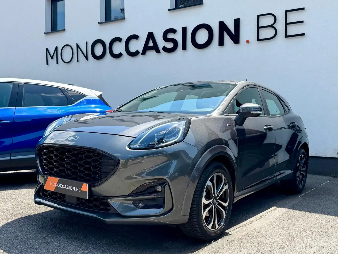 Ford Puma 1.0 ECOBOOST MHEV ST-LINE PHARES LED CAPTEURS GPS Gris - 2