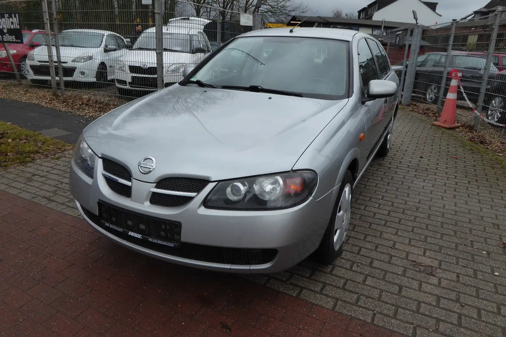 Nissan Almera Visia/ Klima/ Isofix/ Servolenkung/ TOP! Plateado - 1