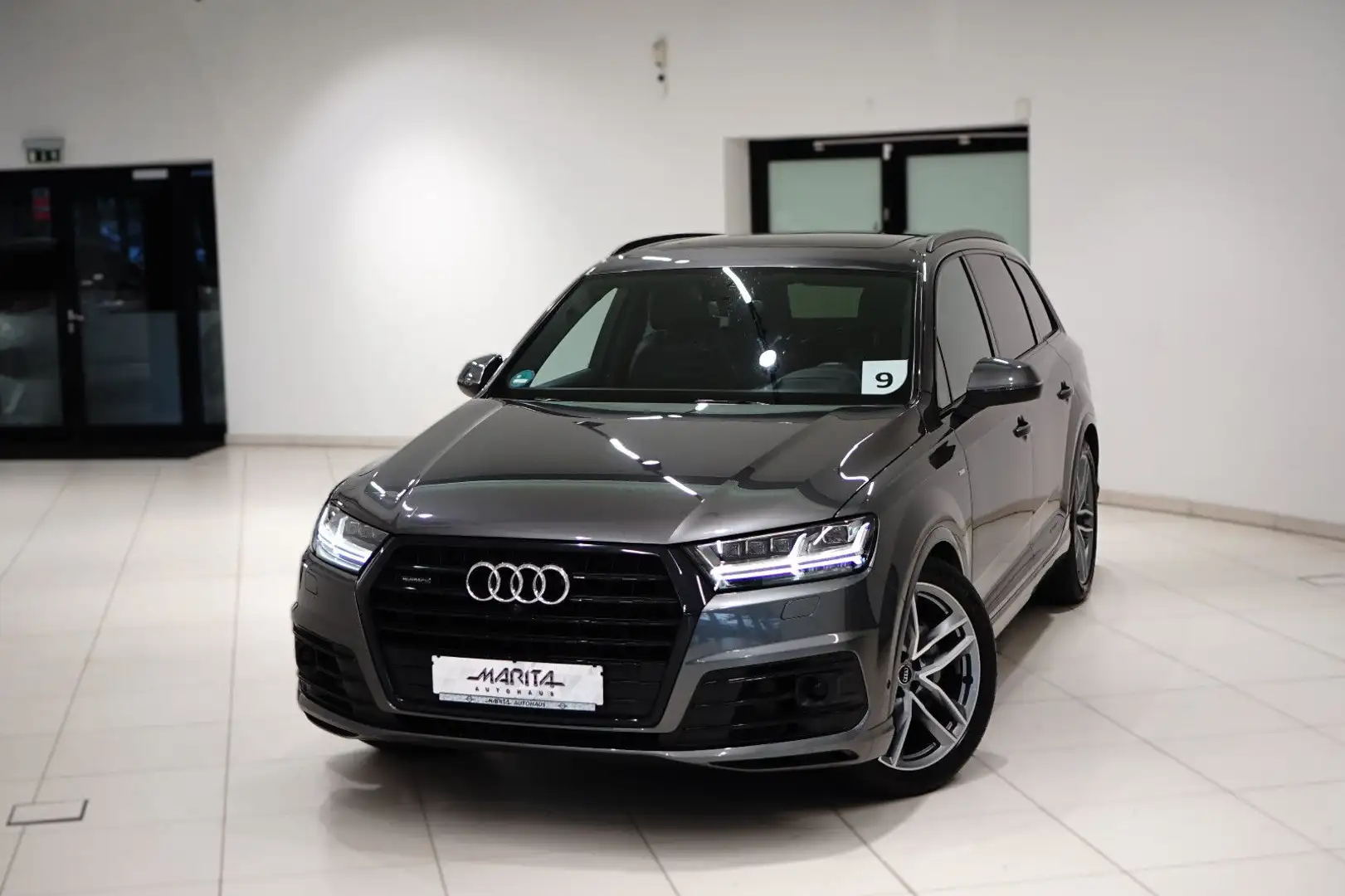 Audi Q7 50|S-LINE|7-SITZ|HUD|SOFT|NIGHT|LUFT|360|BOSE Grau - 1