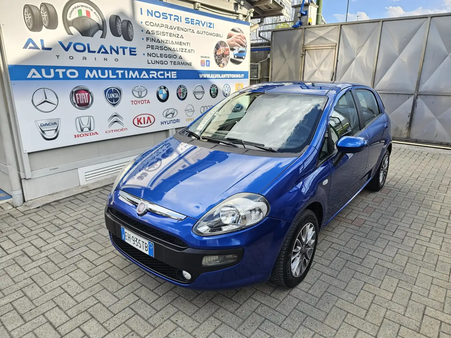 Fiat Punto Evo Punto Evo 1.2 5 porte S&S Dynamic Blu/Azzurro - 1