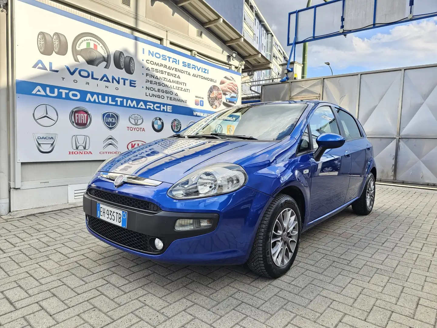 Fiat Punto Evo Punto Evo 1.2 5 porte S&S Dynamic Blu/Azzurro - 2