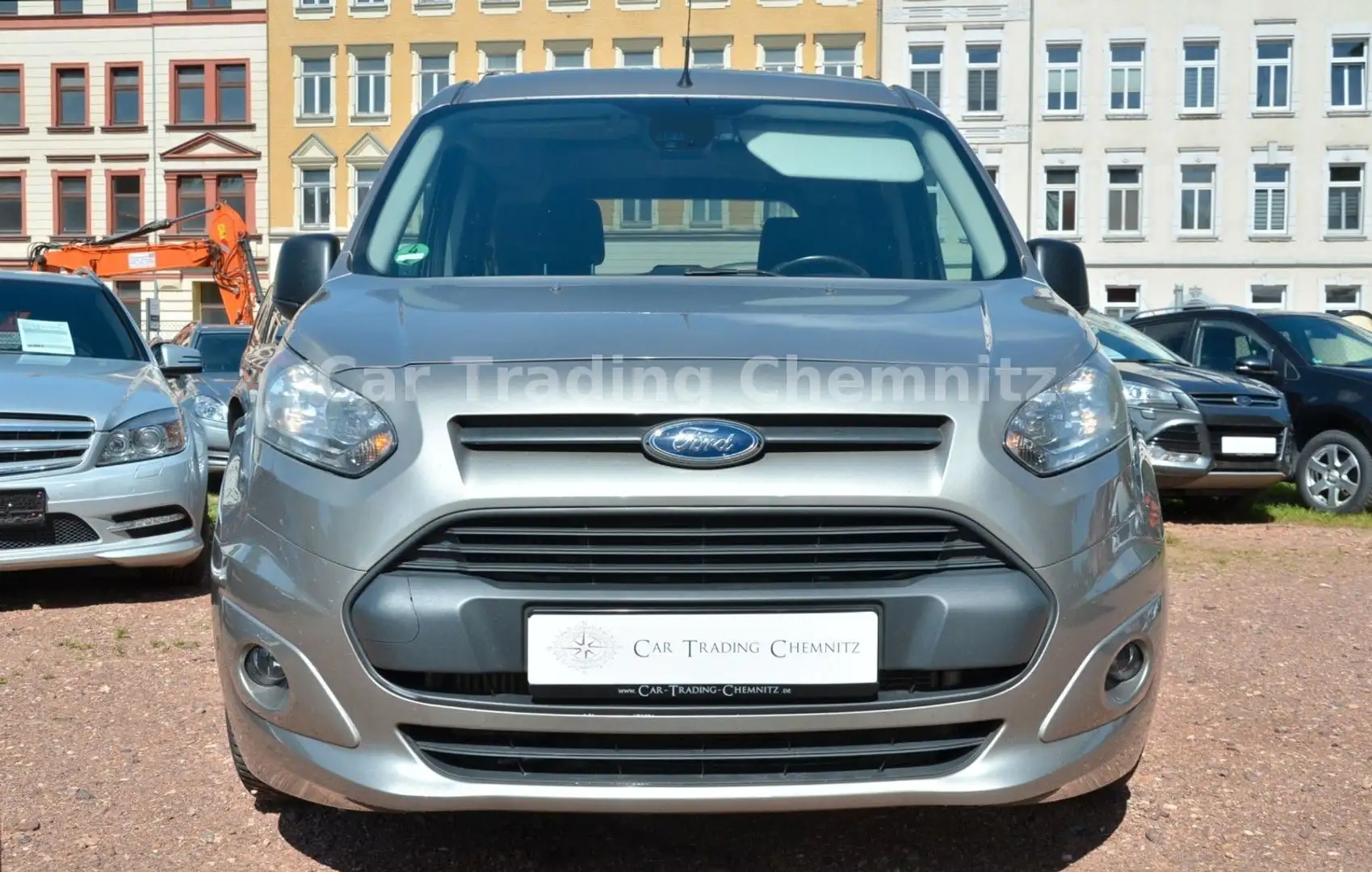 Ford Tourneo Connect 1.5 TDCi Automatik Navi Klima Plateado - 2