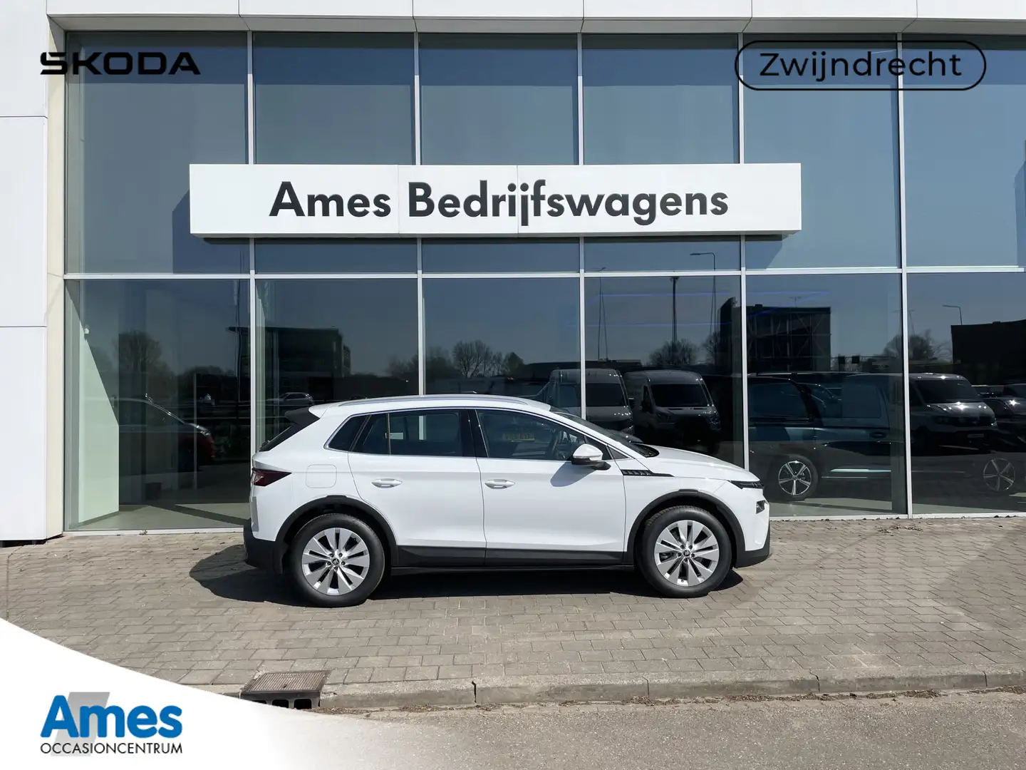 Skoda Elroq 60 Cargo Business edition 204PK RWD | 2 Zitplaatse Wit - 1