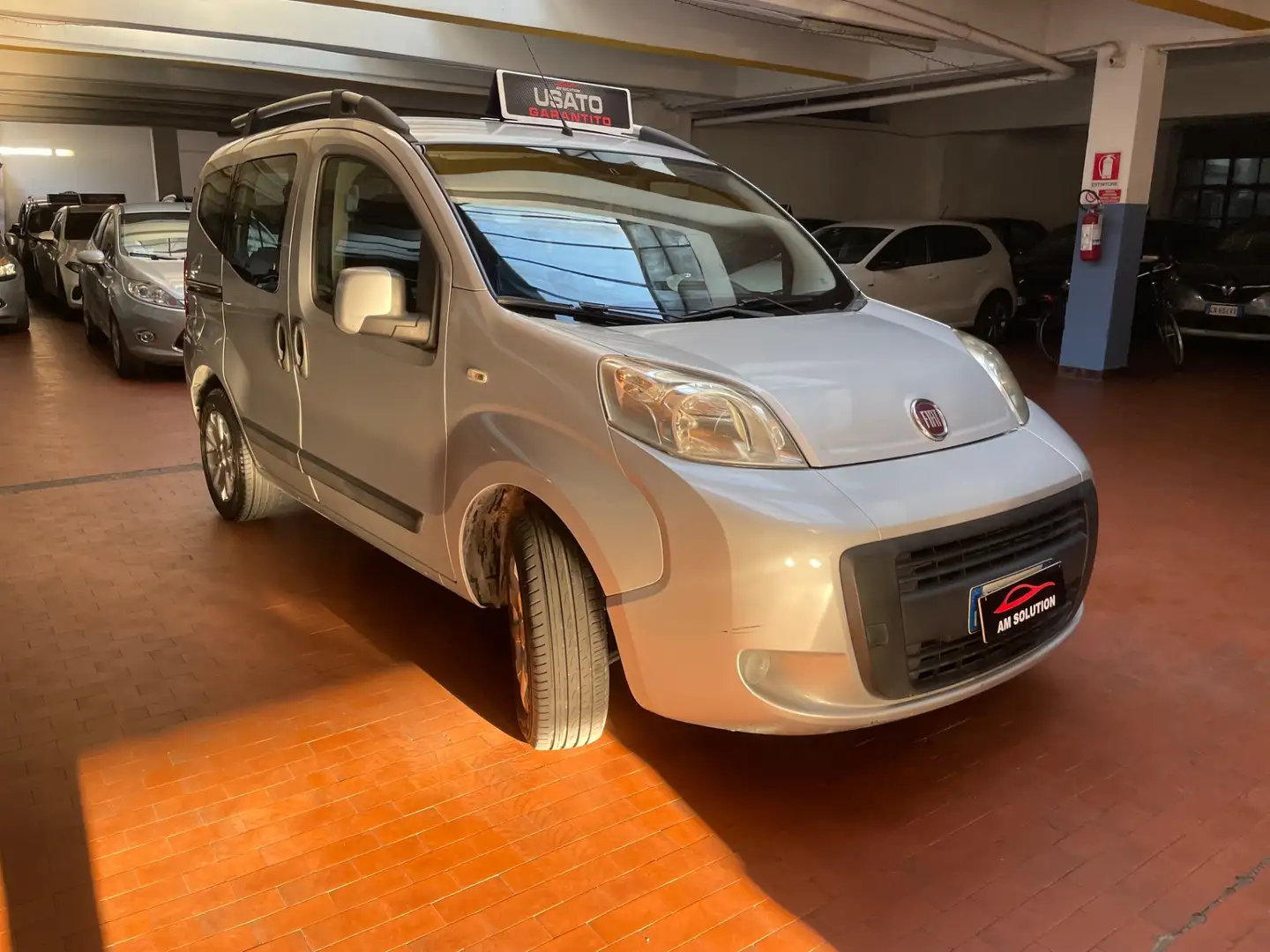 Fiat Qubo QUBO 1.4 Neopatentati Euro 6 Argento - 2