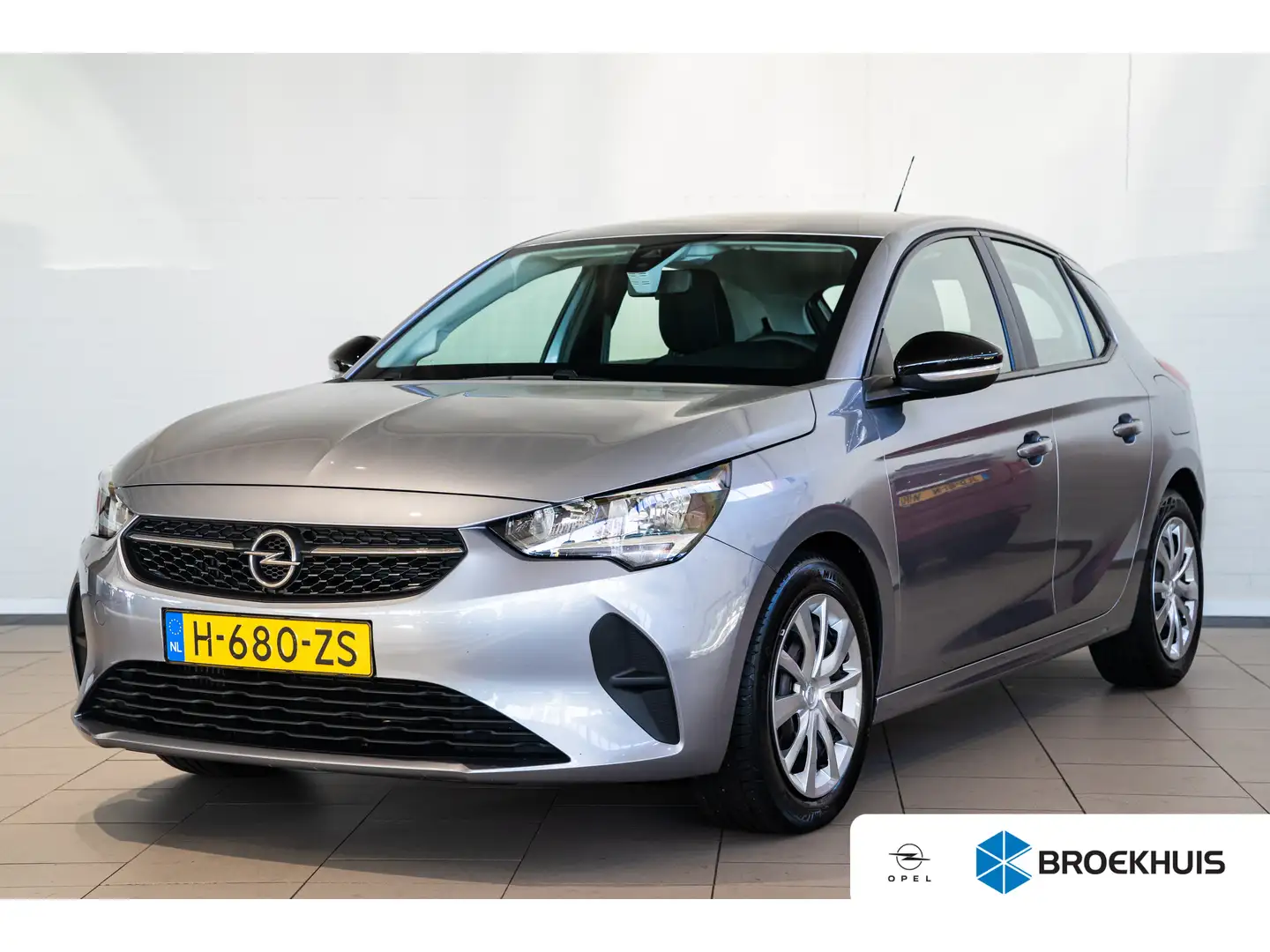 Opel Corsa 1.2 Turbo 100PK Edition | Parkeersensoren | Naviga Grijs - 1